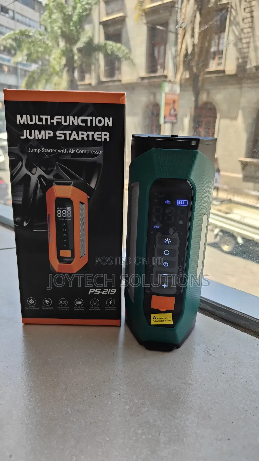 Multifunction Jump Starter and Car Inflator