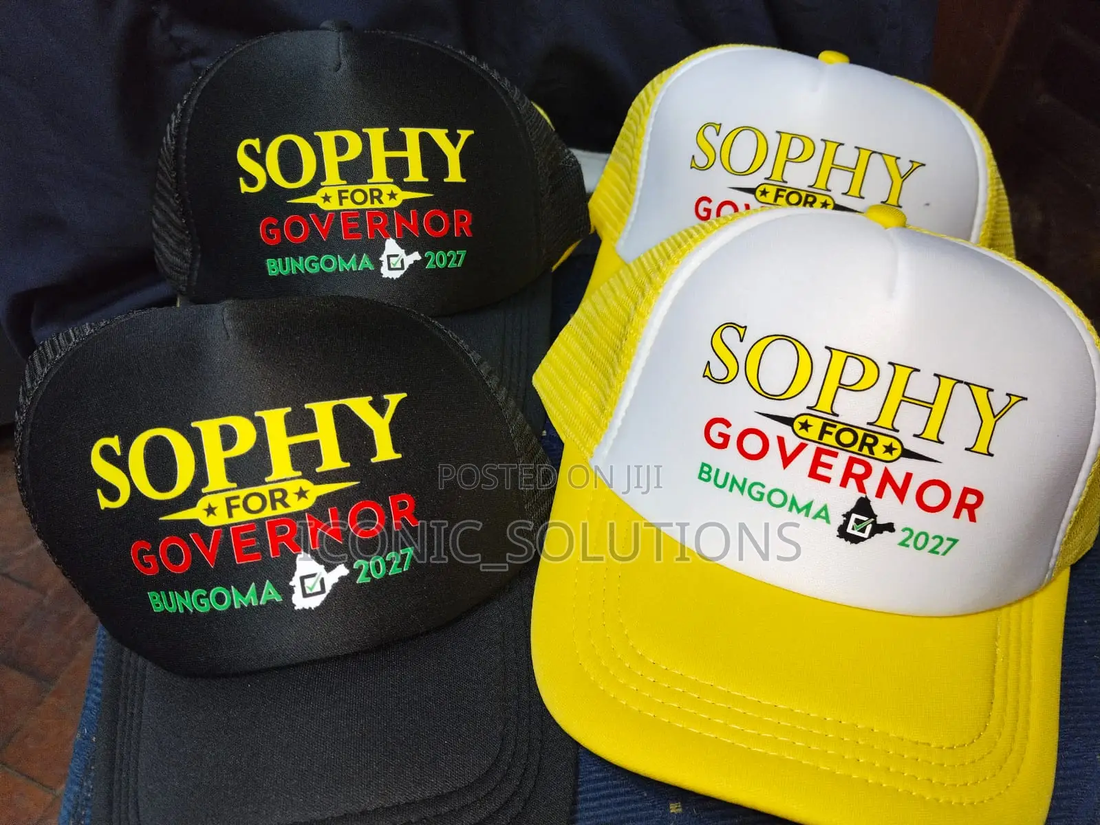 Branded Campaign Trucker Caps