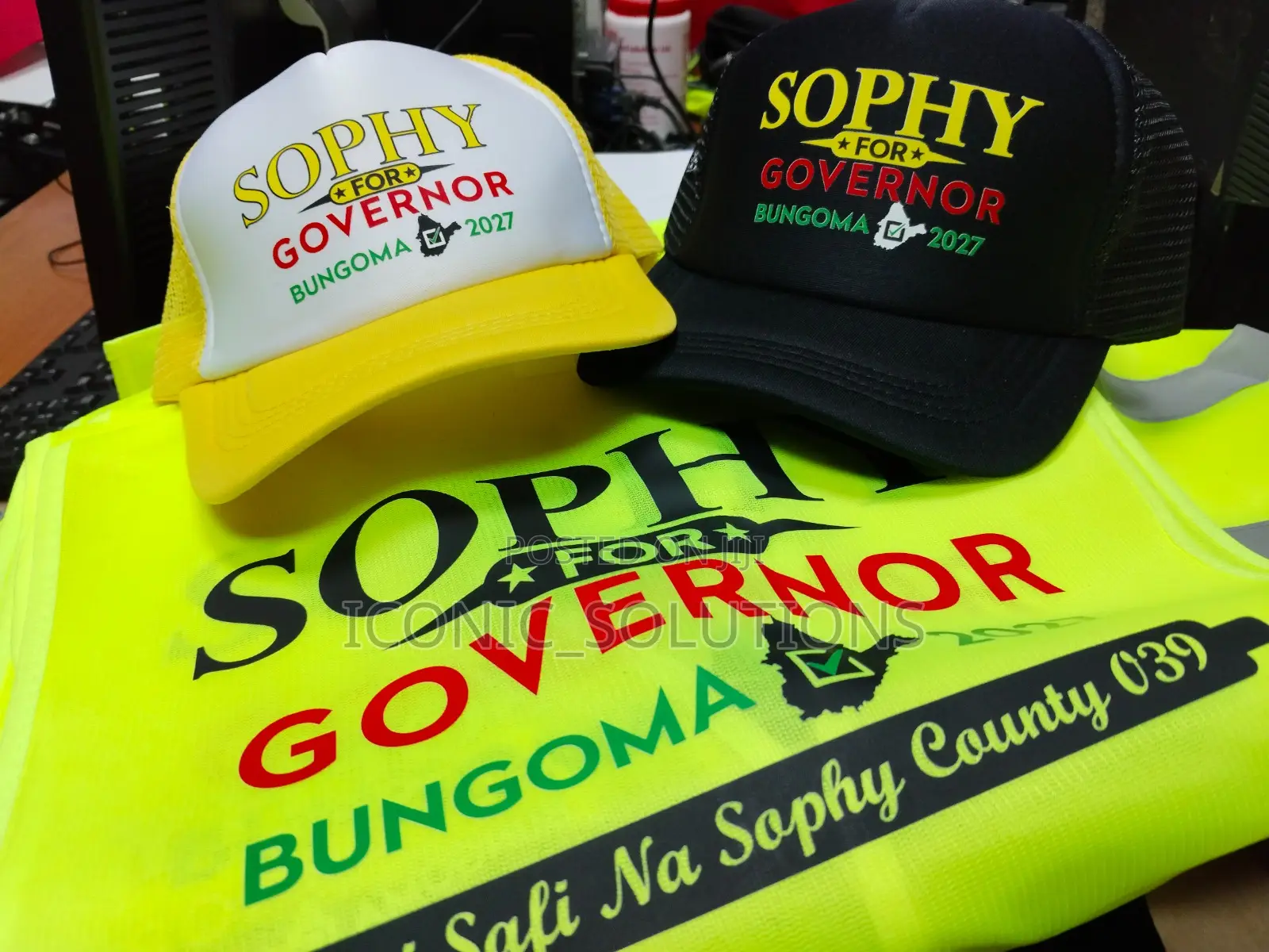Branded Campaign Trucker Caps