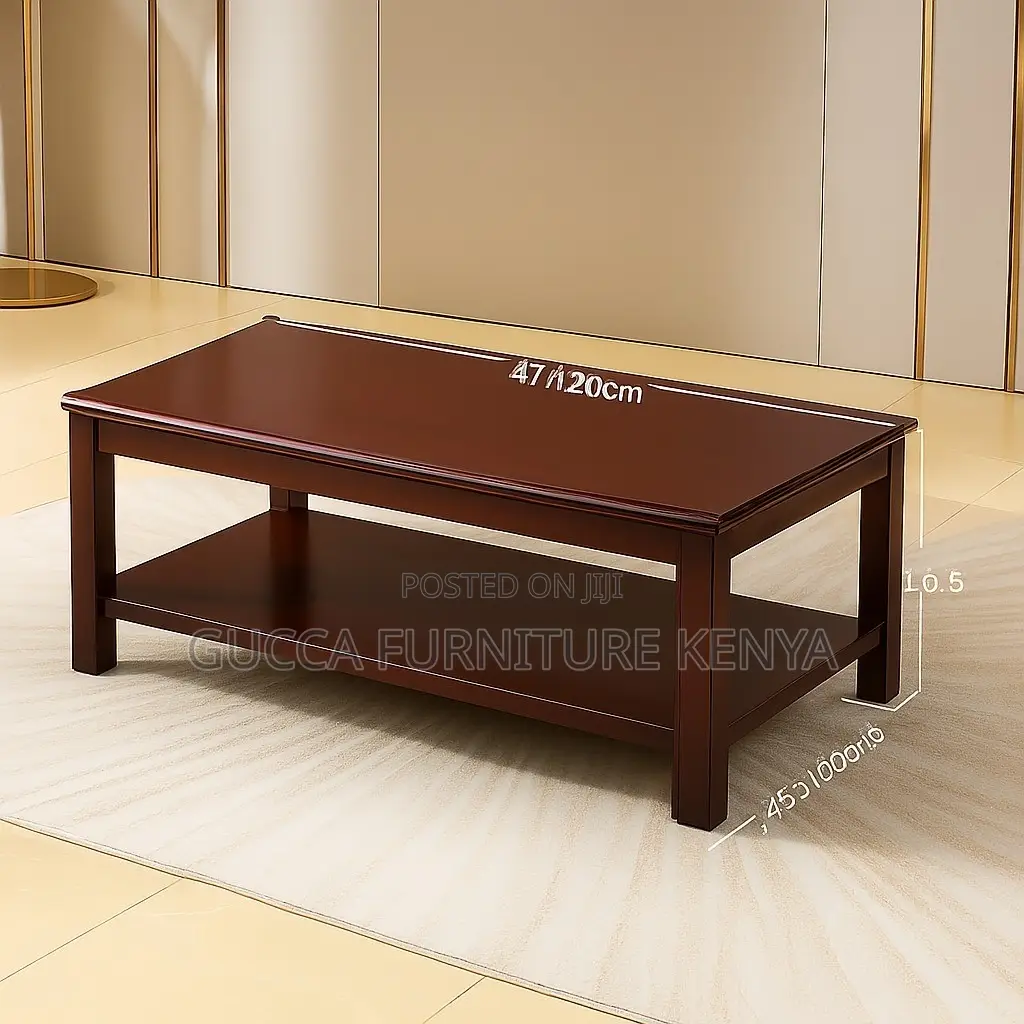 1.2m Mahogany Executive Office Coffee Table