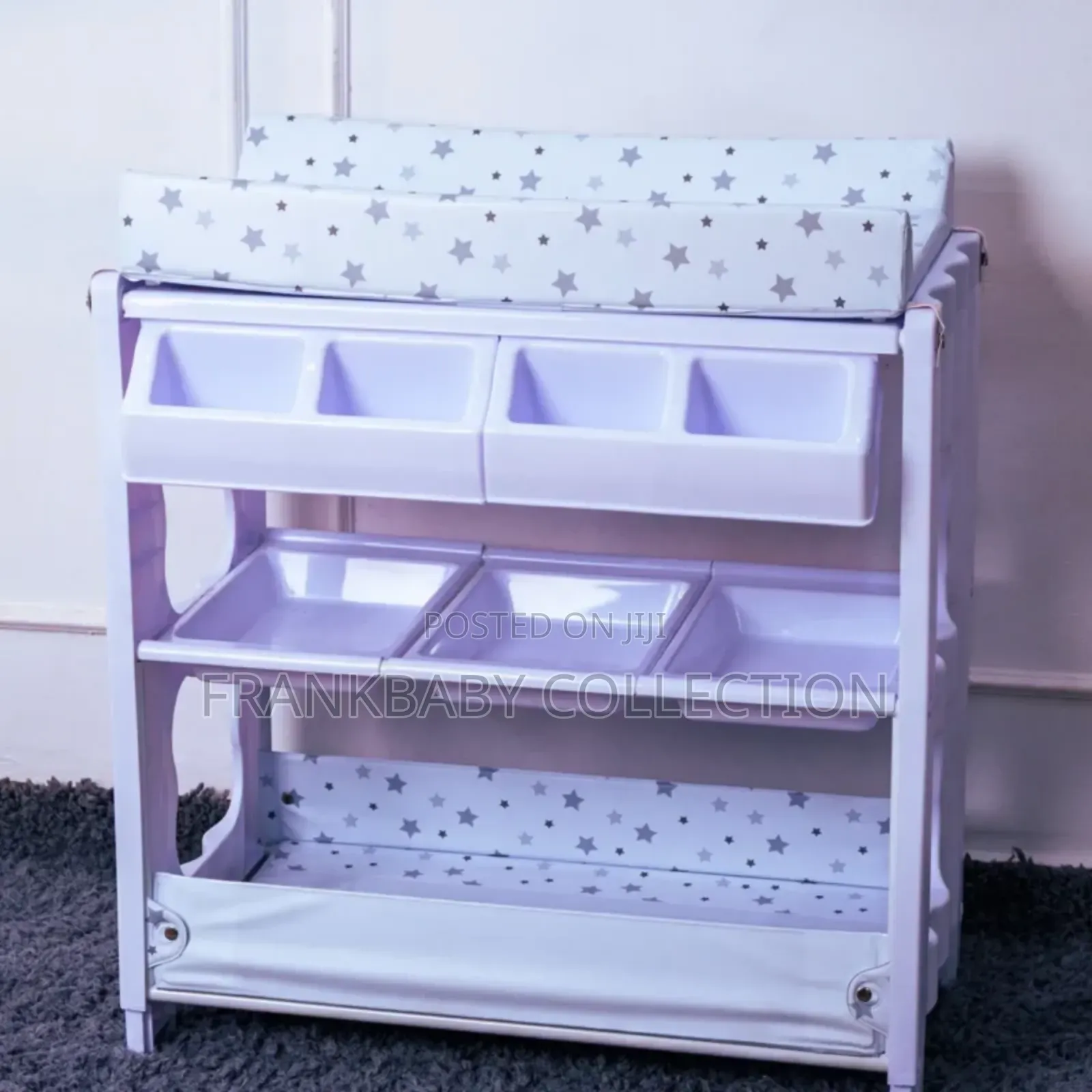 Multi-Storage Diaper Baby Changing Station.