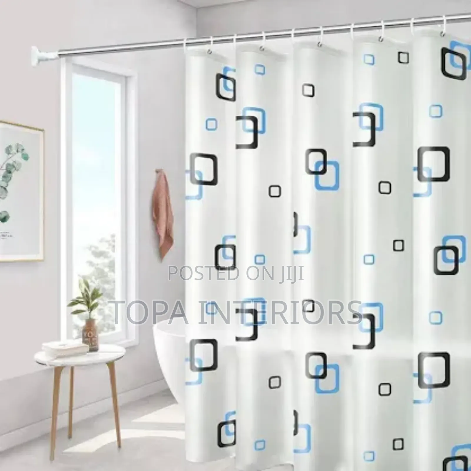 Water Resistant Shower Curtains for Bathroom