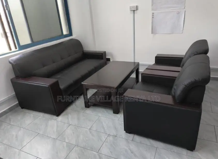 Sofas: 5-seater Executive Leather Sofa