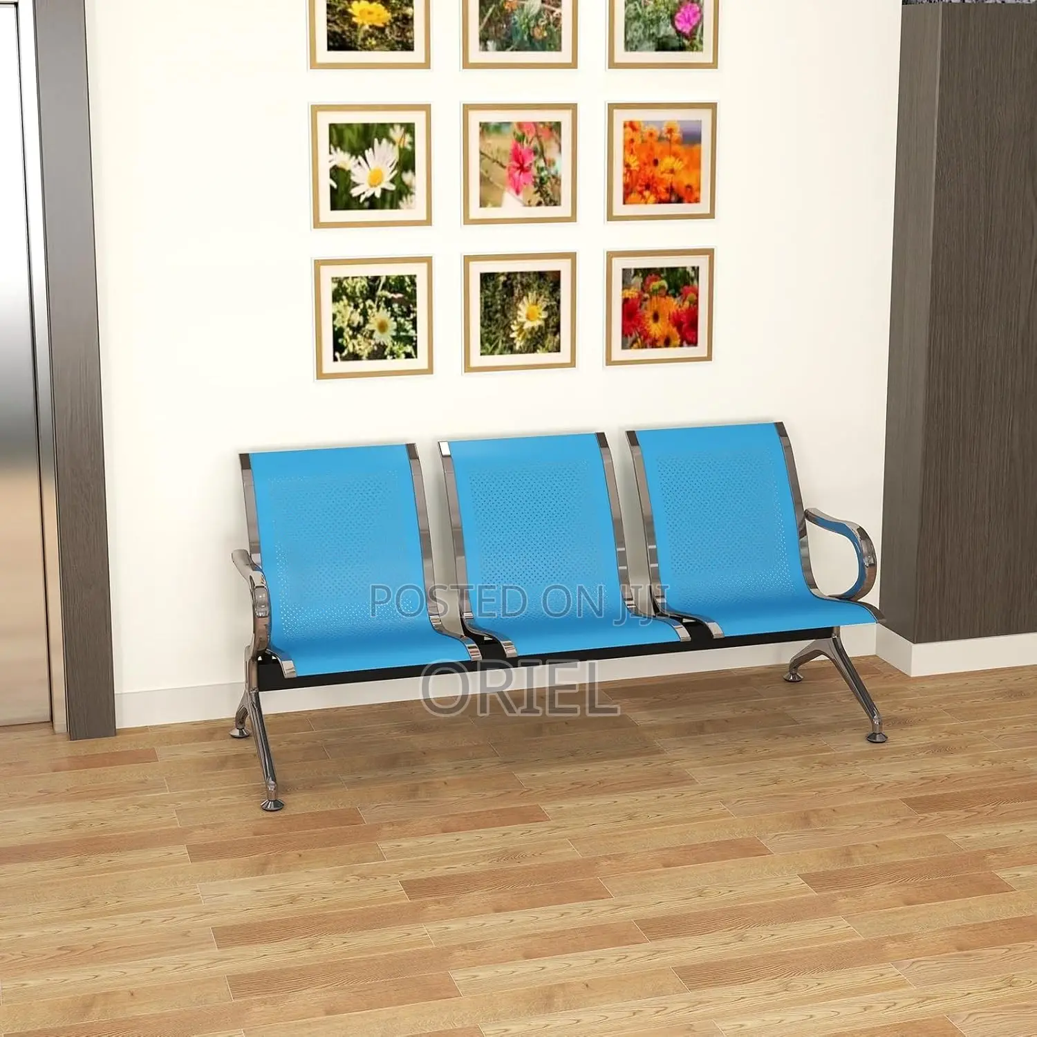 3-Seater Reception Seating Unit