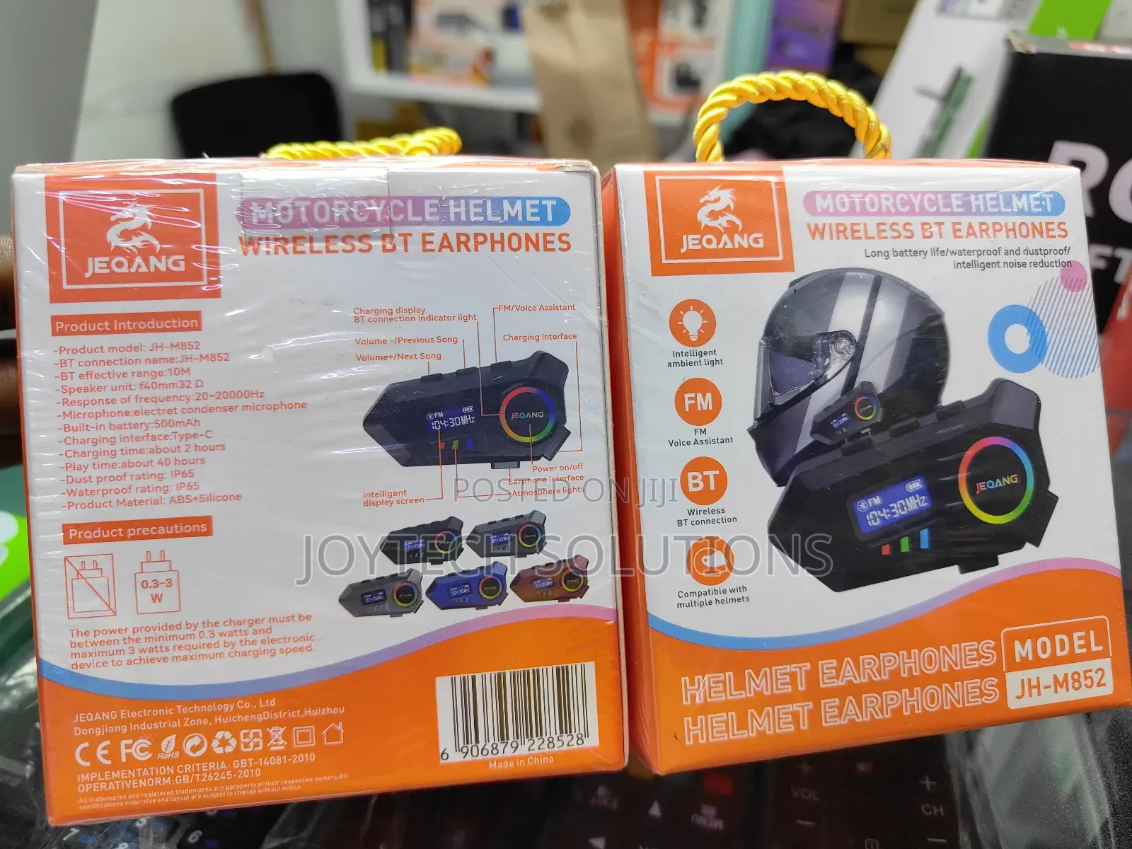 Jh-M852 Motorcycle Helmet Wireless Bt Microphone.