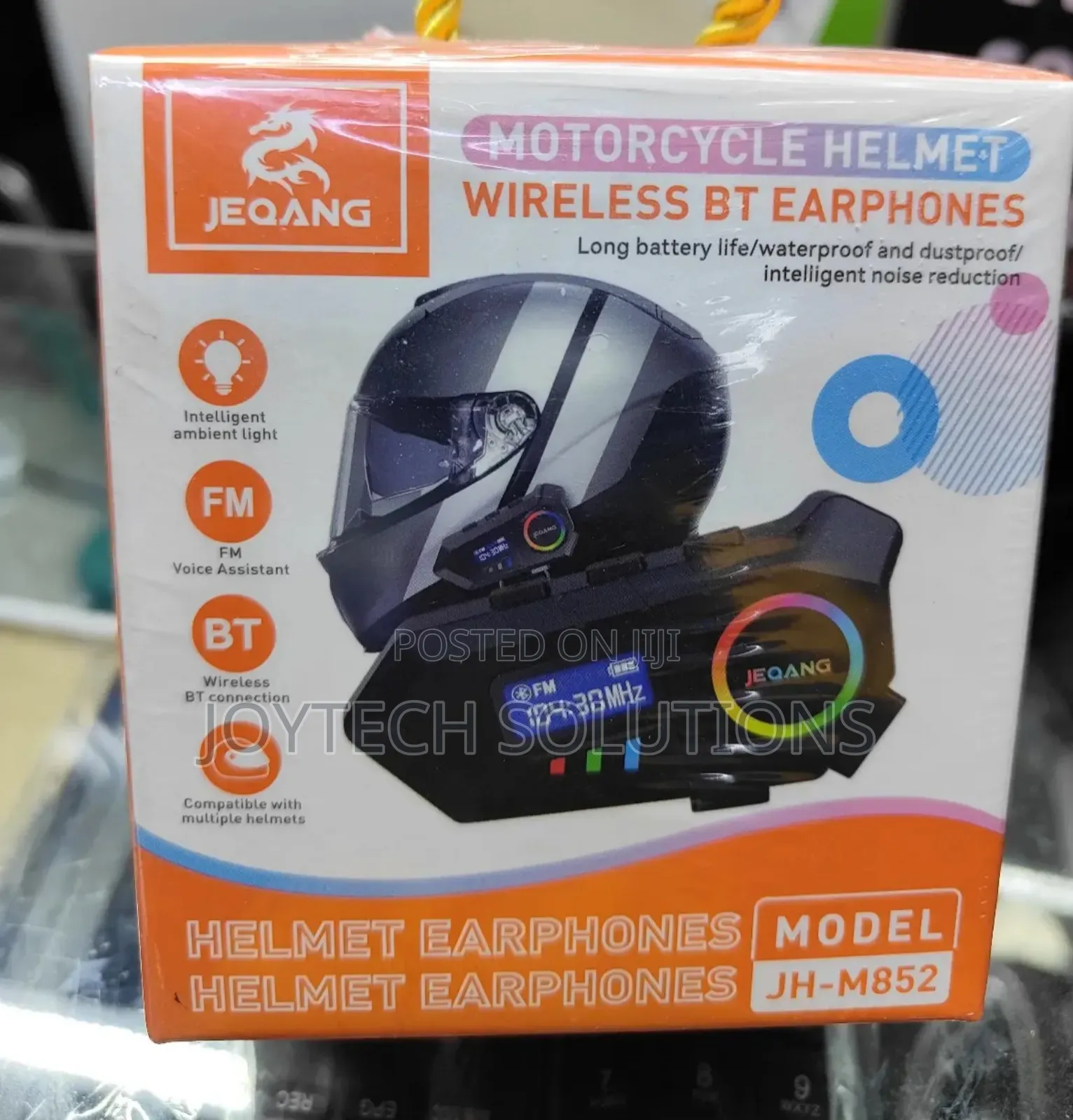 Jh-M852 Motorcycle Helmet Wireless Bt Microphone.