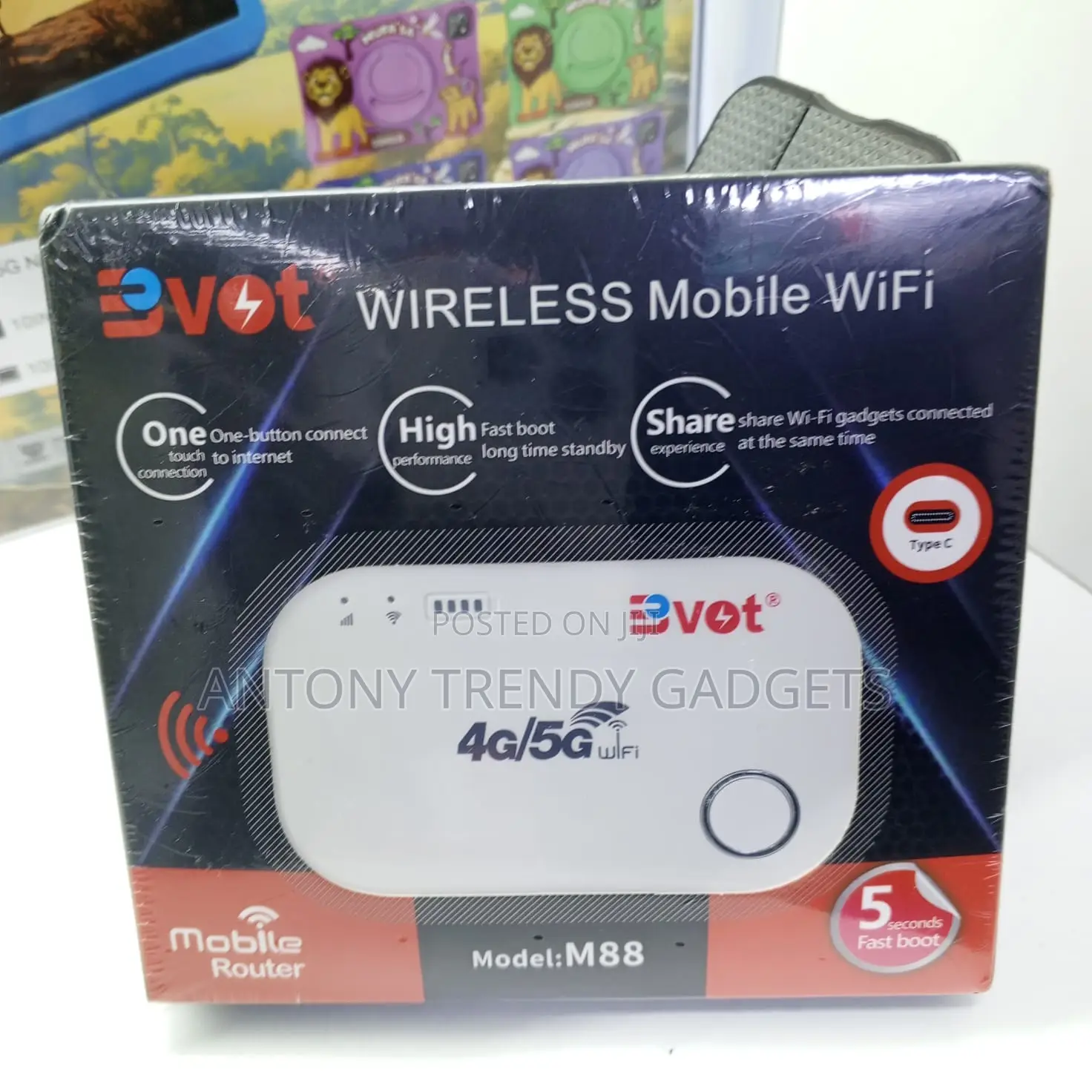 Bvot Mifi 4g Lte High-speed Wifi Hotspot
