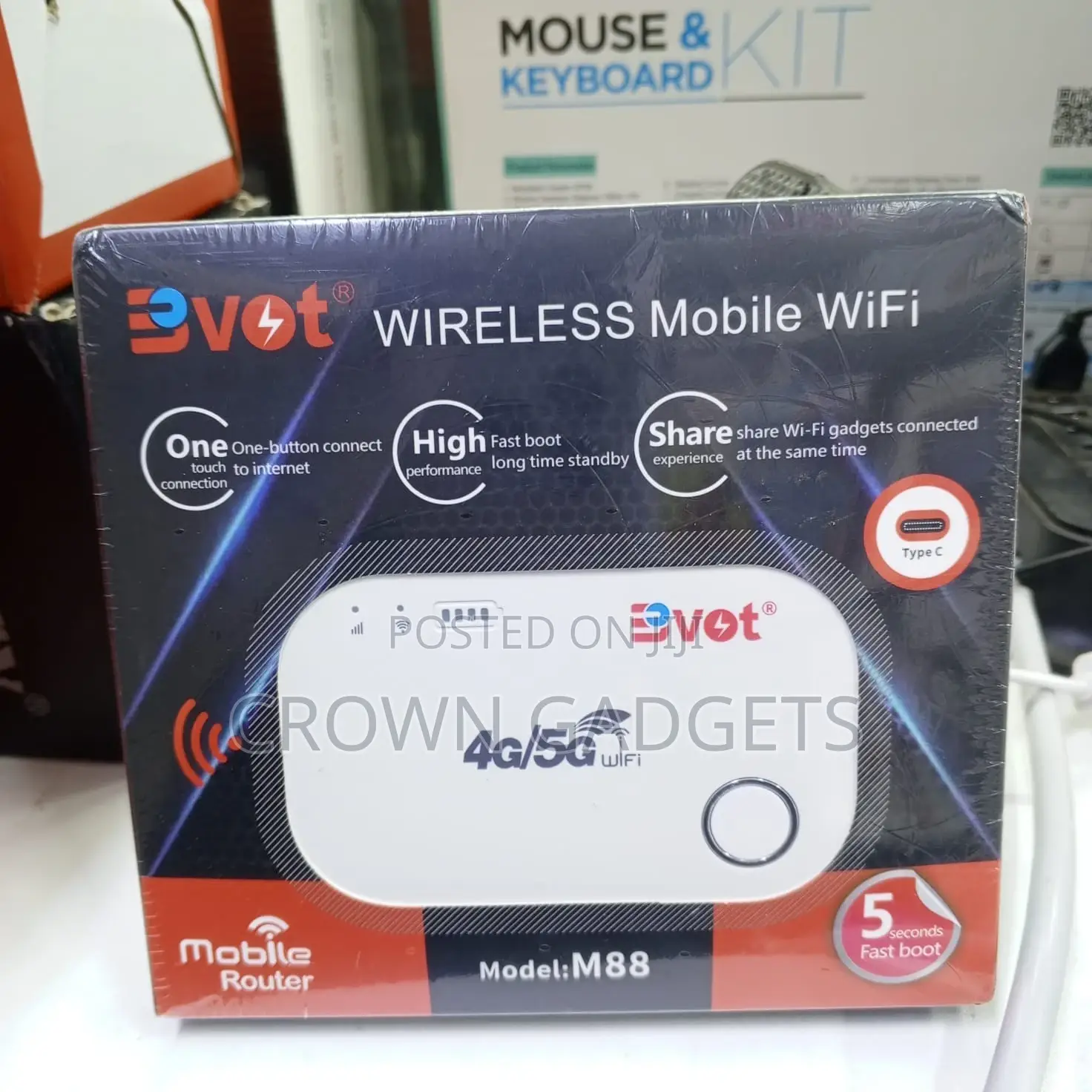 Bvot 4g Lte Hotspot Router – Safe for Safaricom Airtel