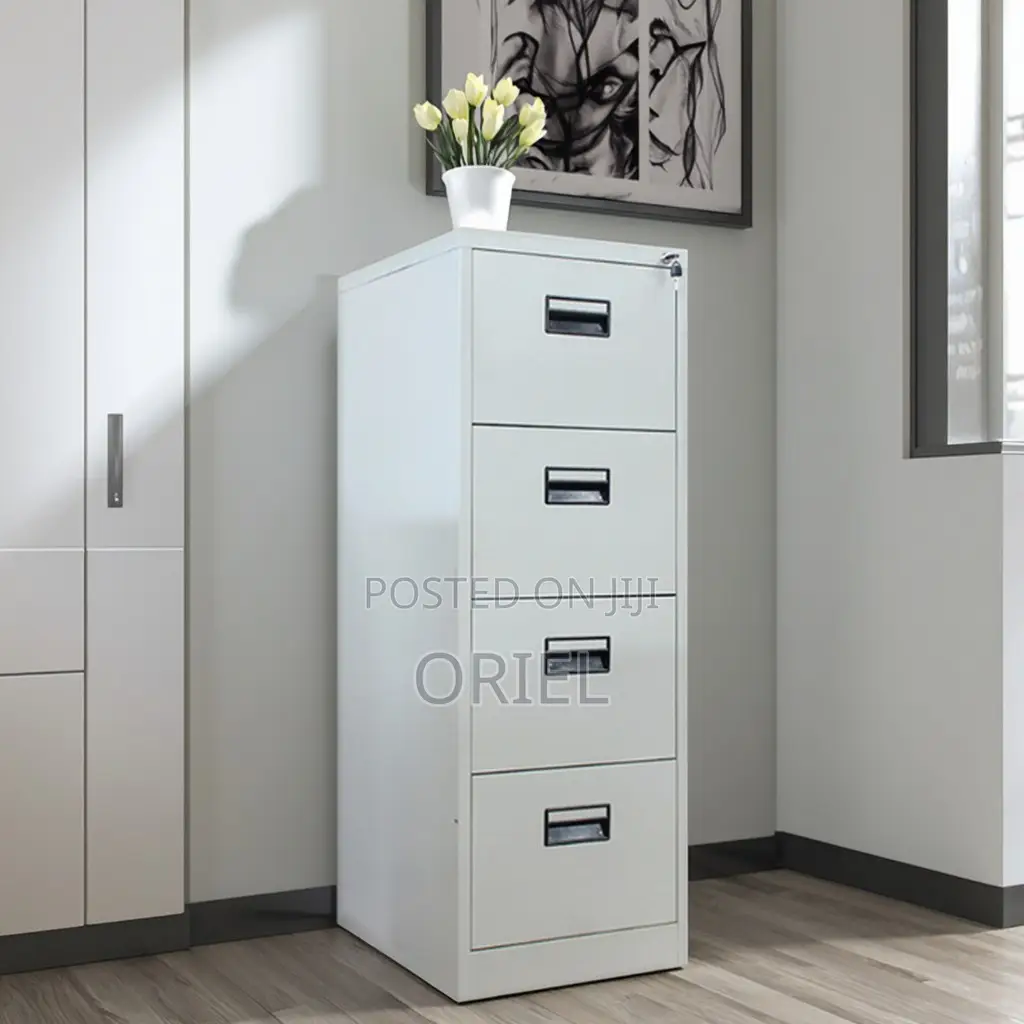 Office Document Cabinet – 4 Drawer (Steel)