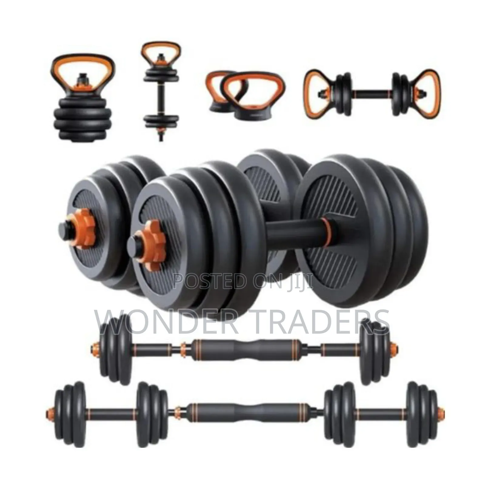 40kg 6in1 Adjustable Kettle Bell Weights