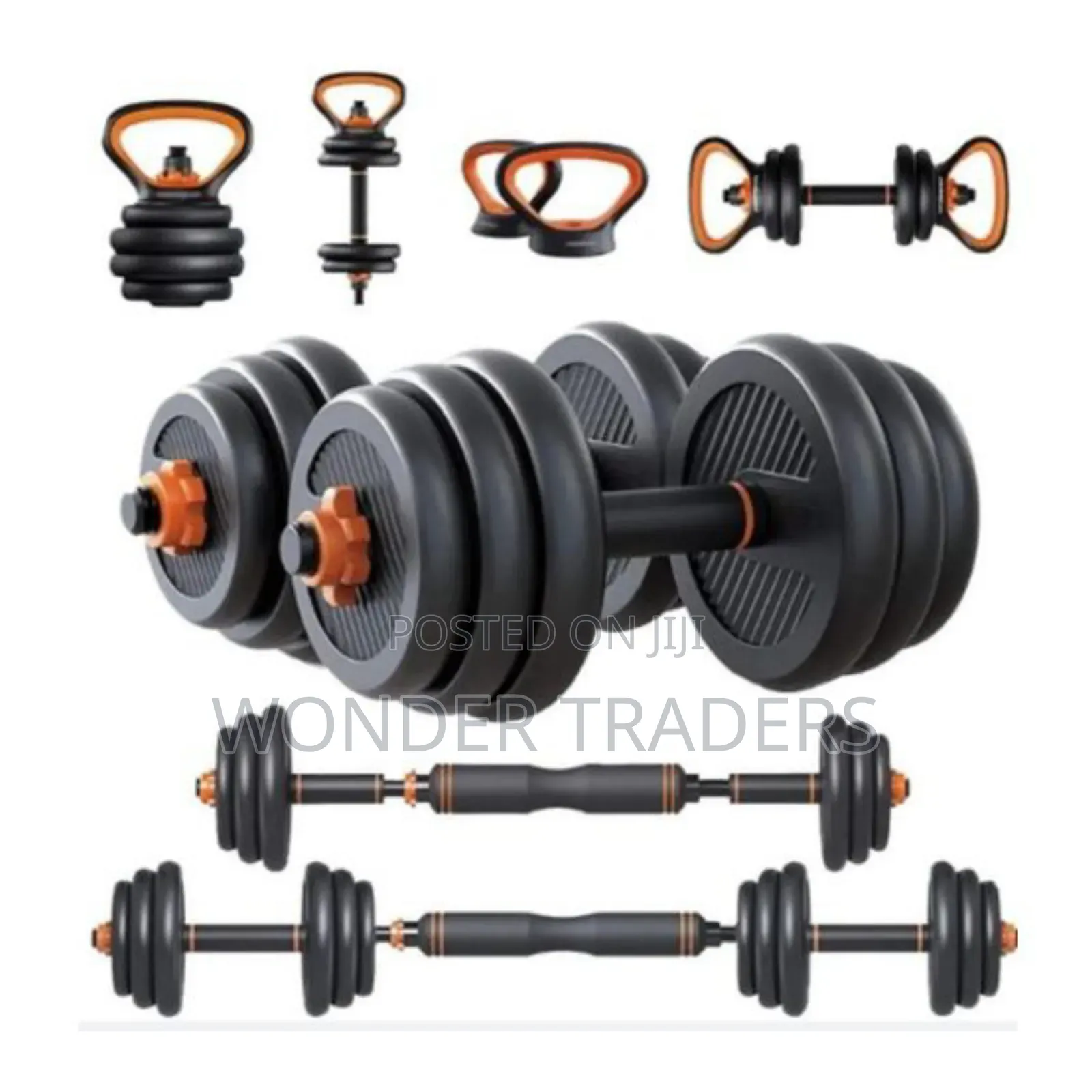 50kg 6in1 Adjustable Kettle Bell Weights