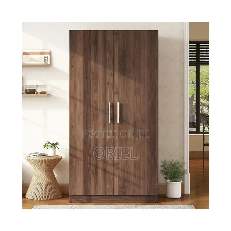 Modern Cabinet : 2-Door Modern Wooden Wardrobe Cabinet