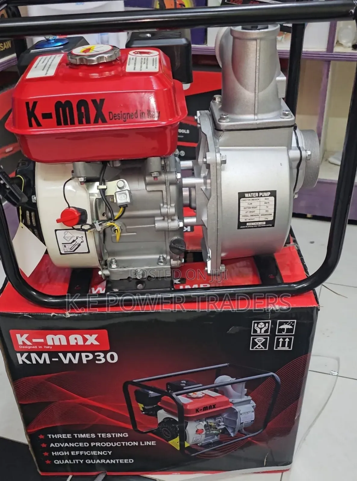3 Inch K-max Water Pump
