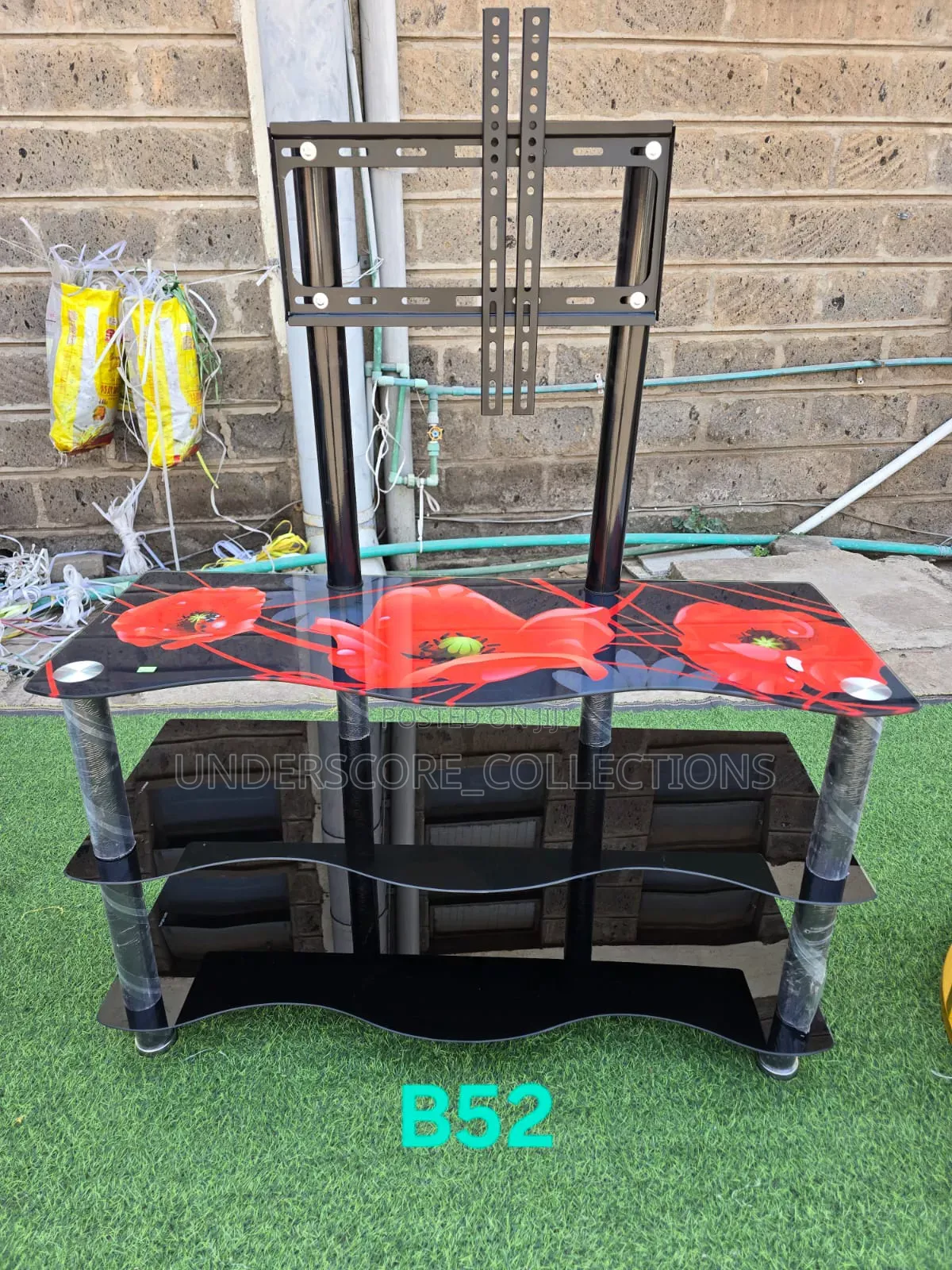 Glass Tv Stand With Mount
