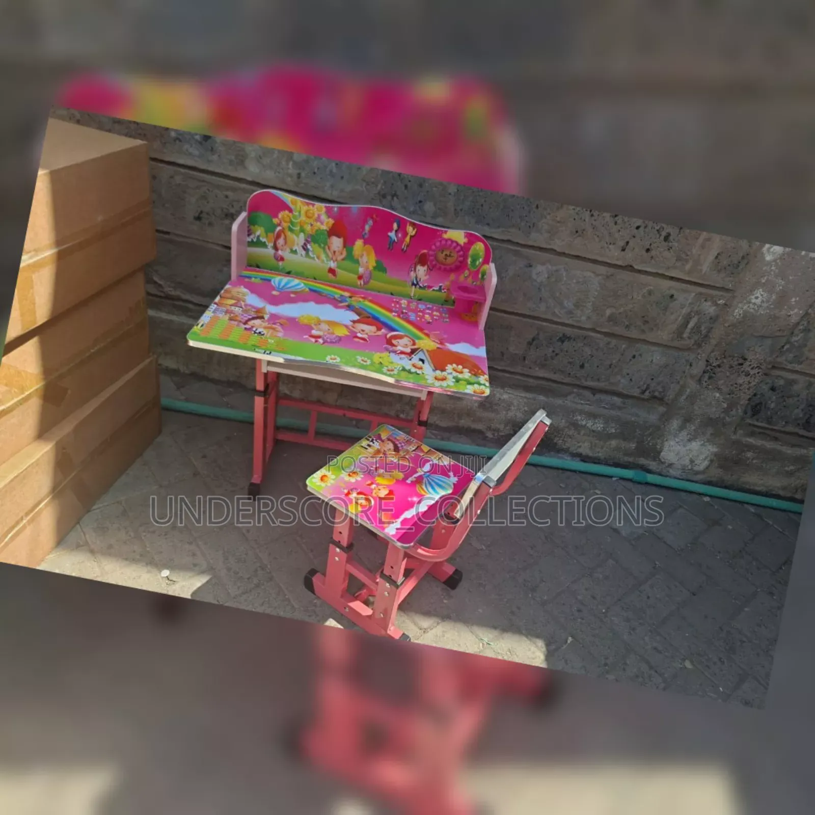 Kids Study Chair/Table Set