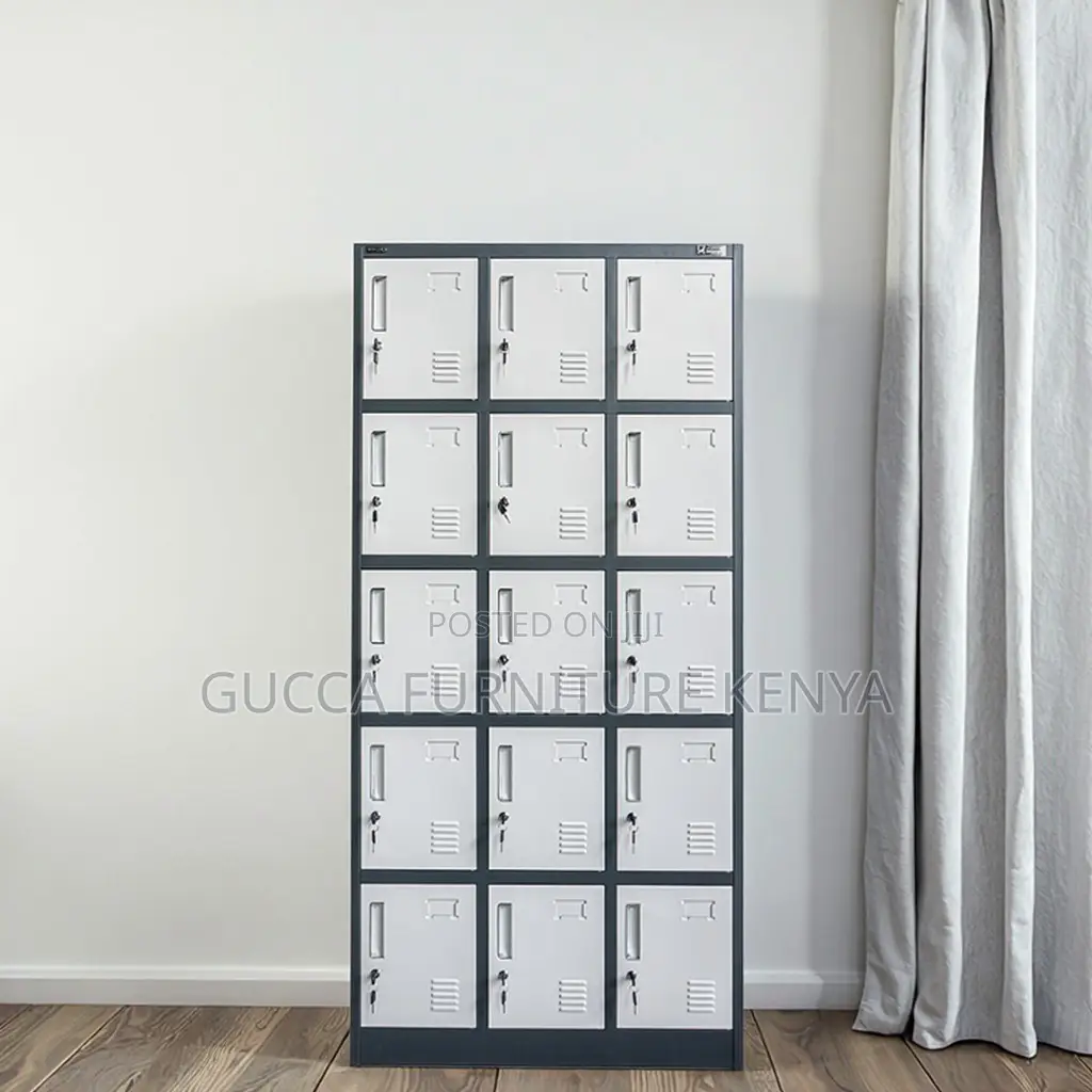 15-locker Office Metallic Filling Cabinet