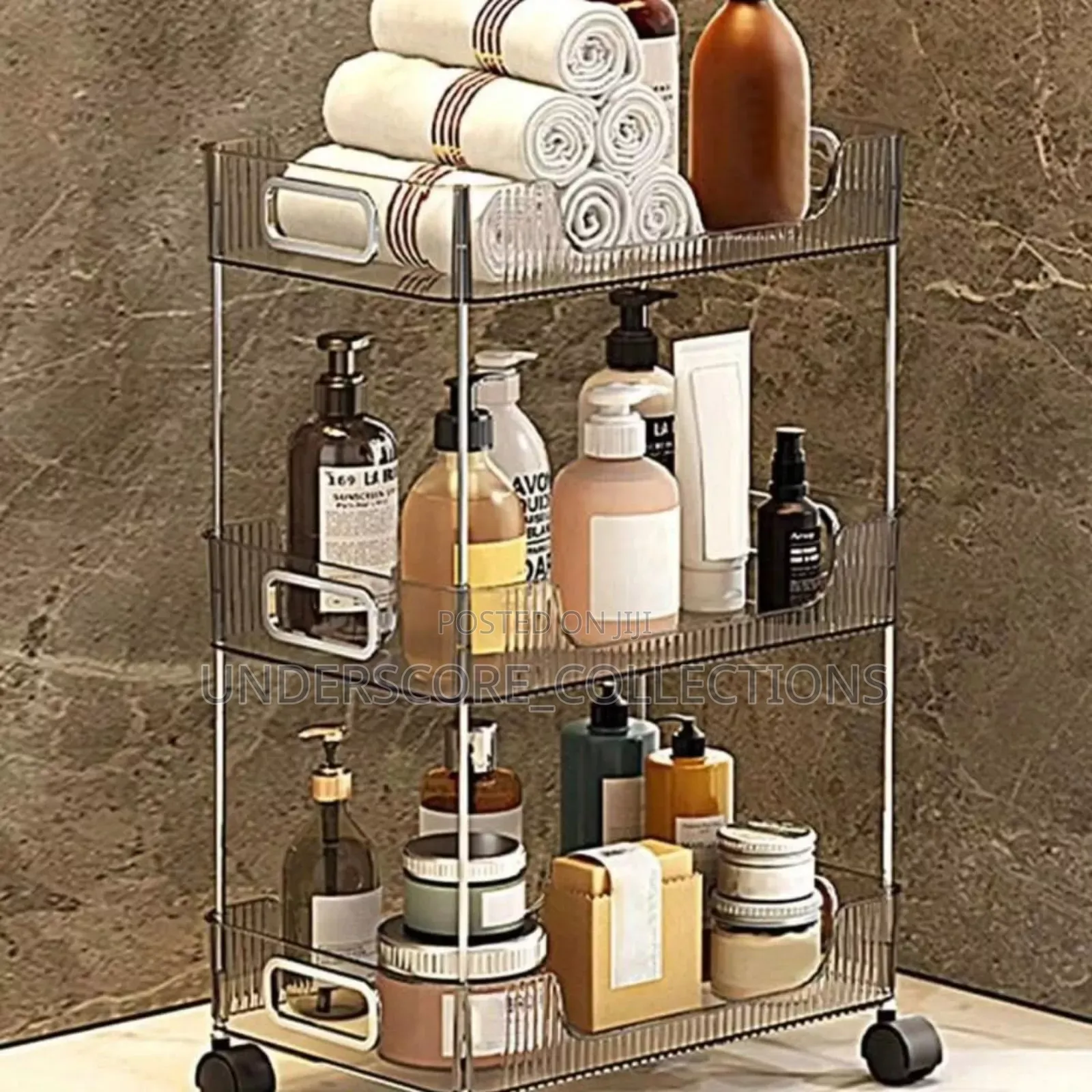 3tier Heavy Duty Acrylic Multipurpose Storage
