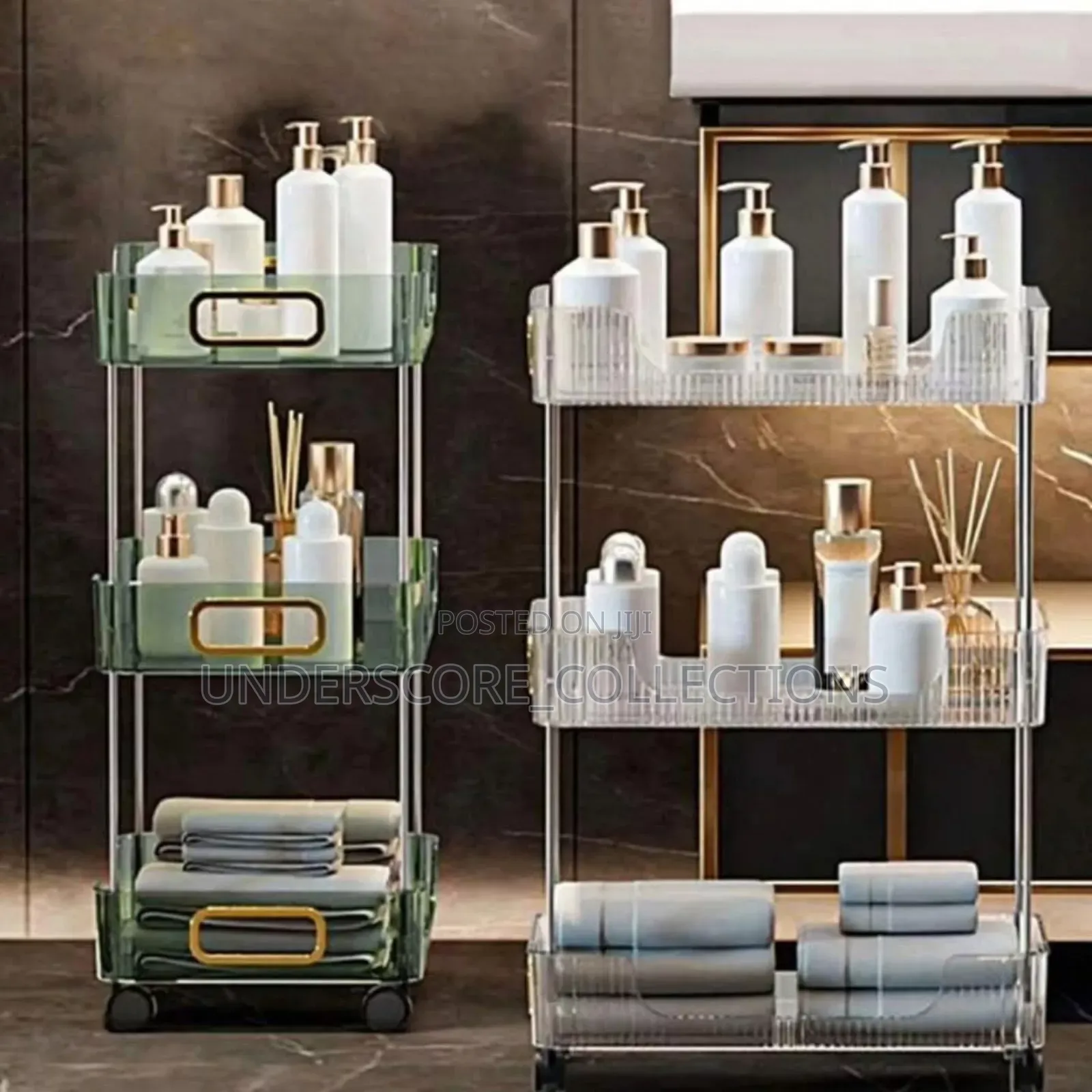 3tier Heavy Duty Acrylic Multipurpose Storage