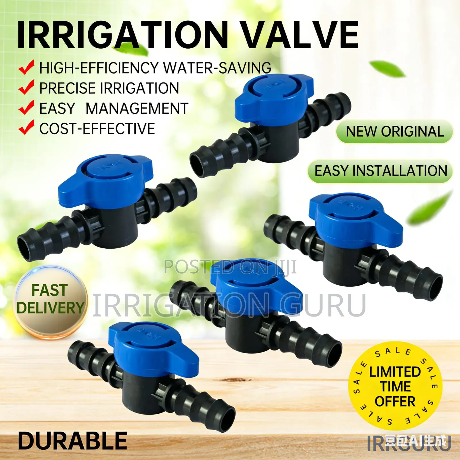 Compact Riser Valve for Pressurized Drip System
