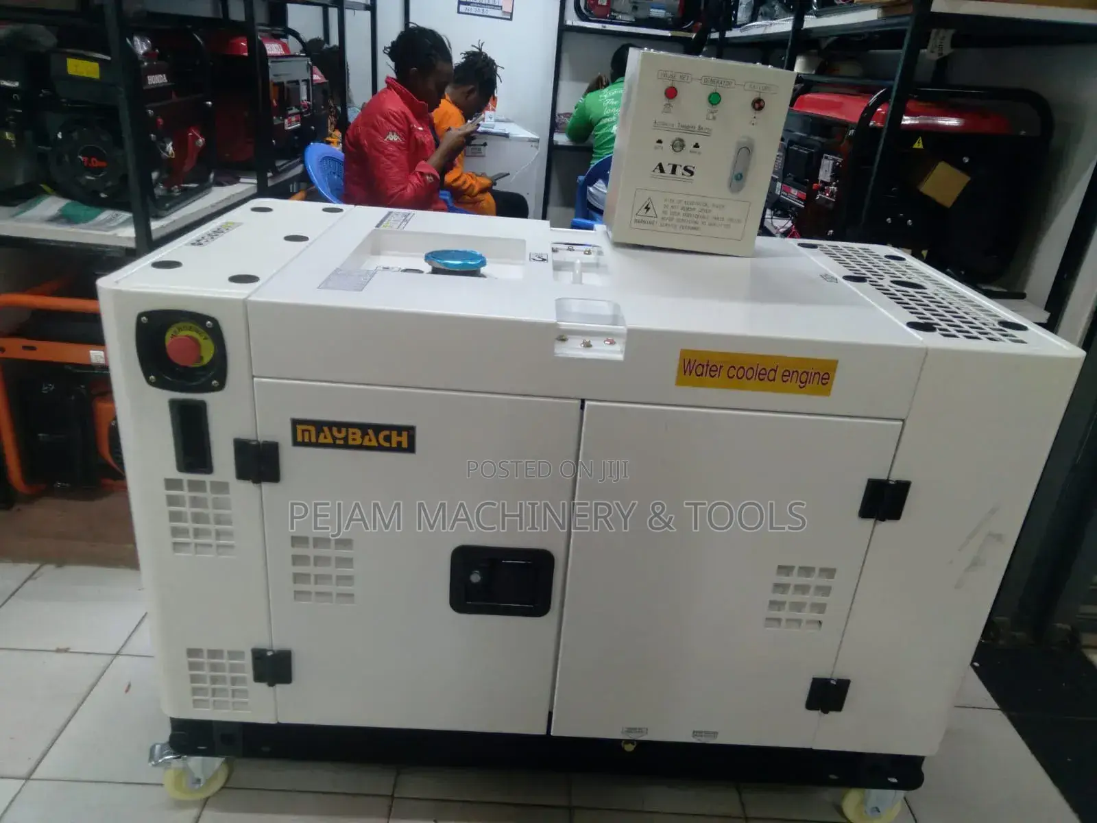 Maybach 20kva Three Phase Watercooled Silent Diesel Generator With Ats