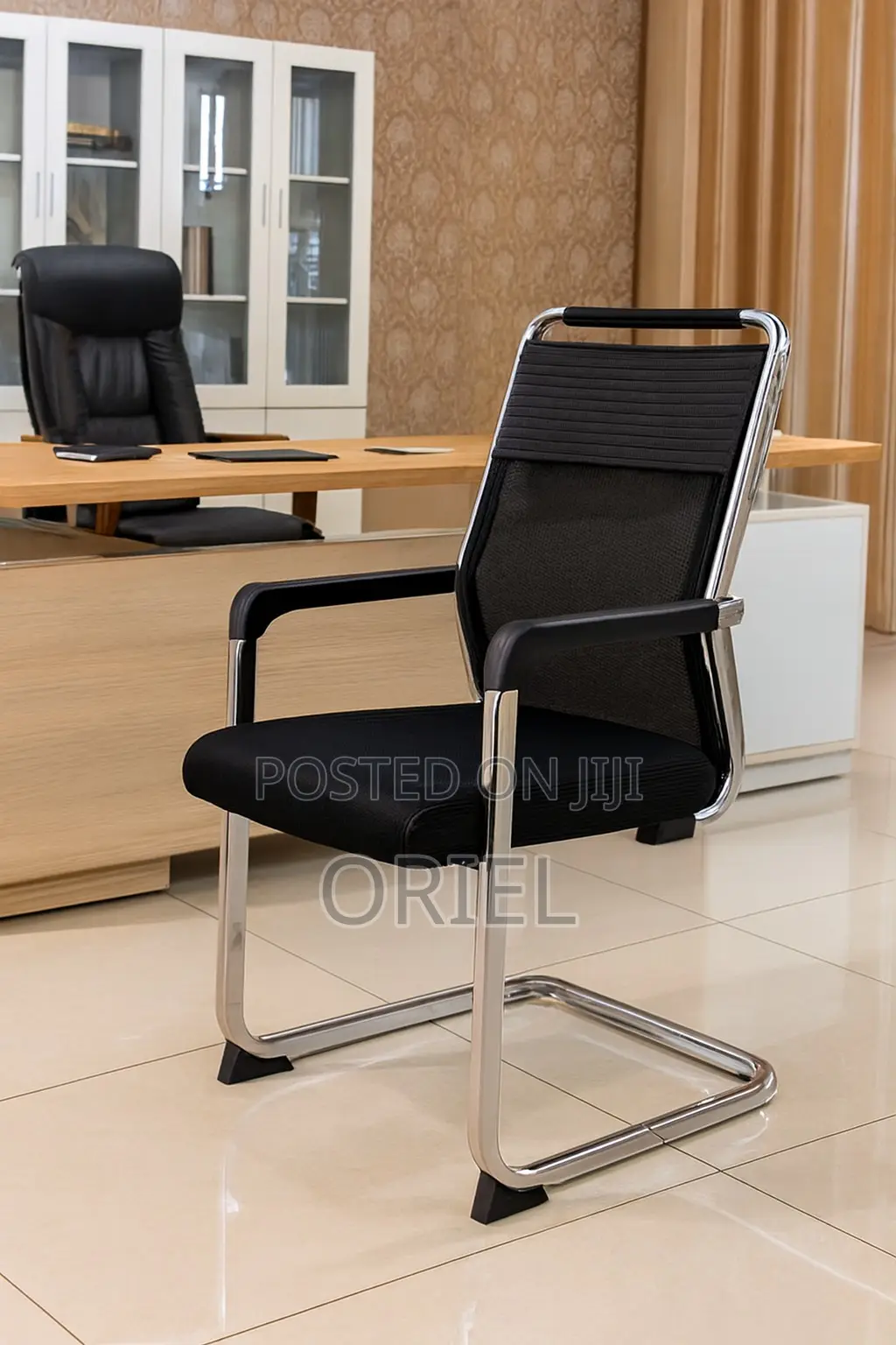 Office Reception Waiting Chair : Cantilever Office Waiting Chair