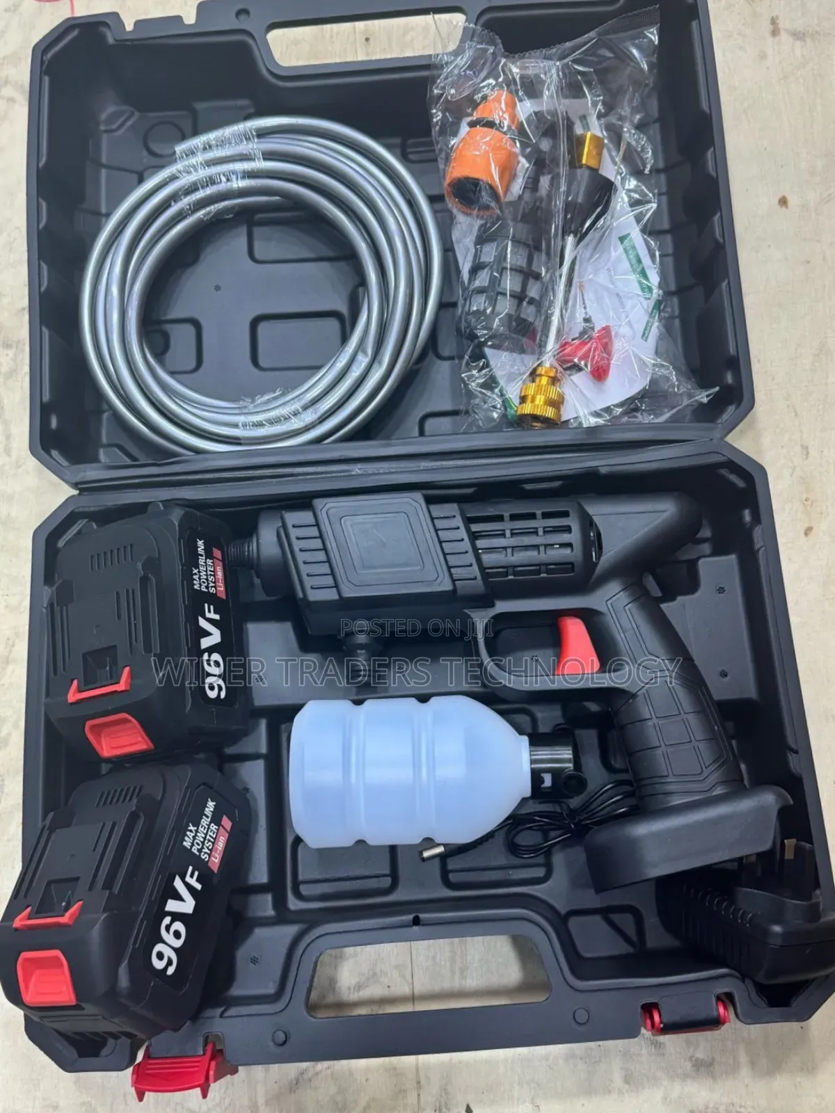 Portable Cordless Pressure Washer Kit 96v