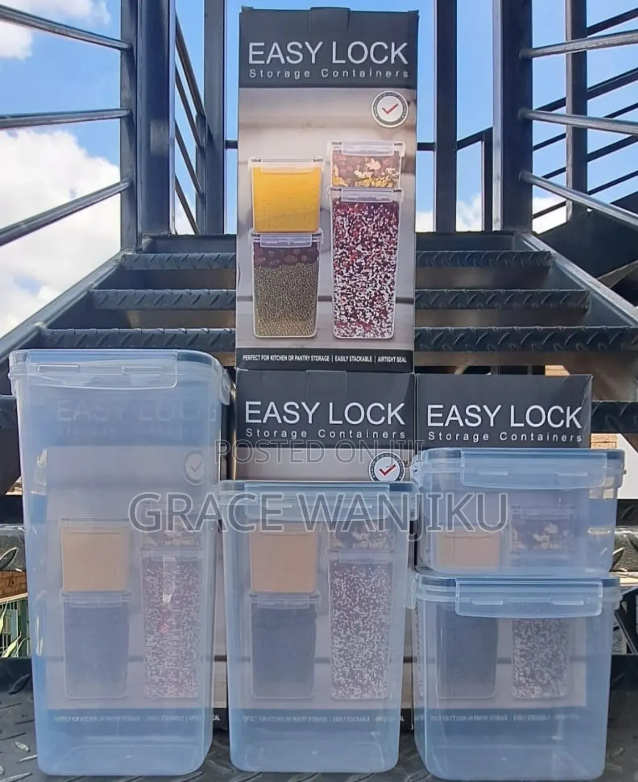 Easy Lock 4pc Storage Containers*