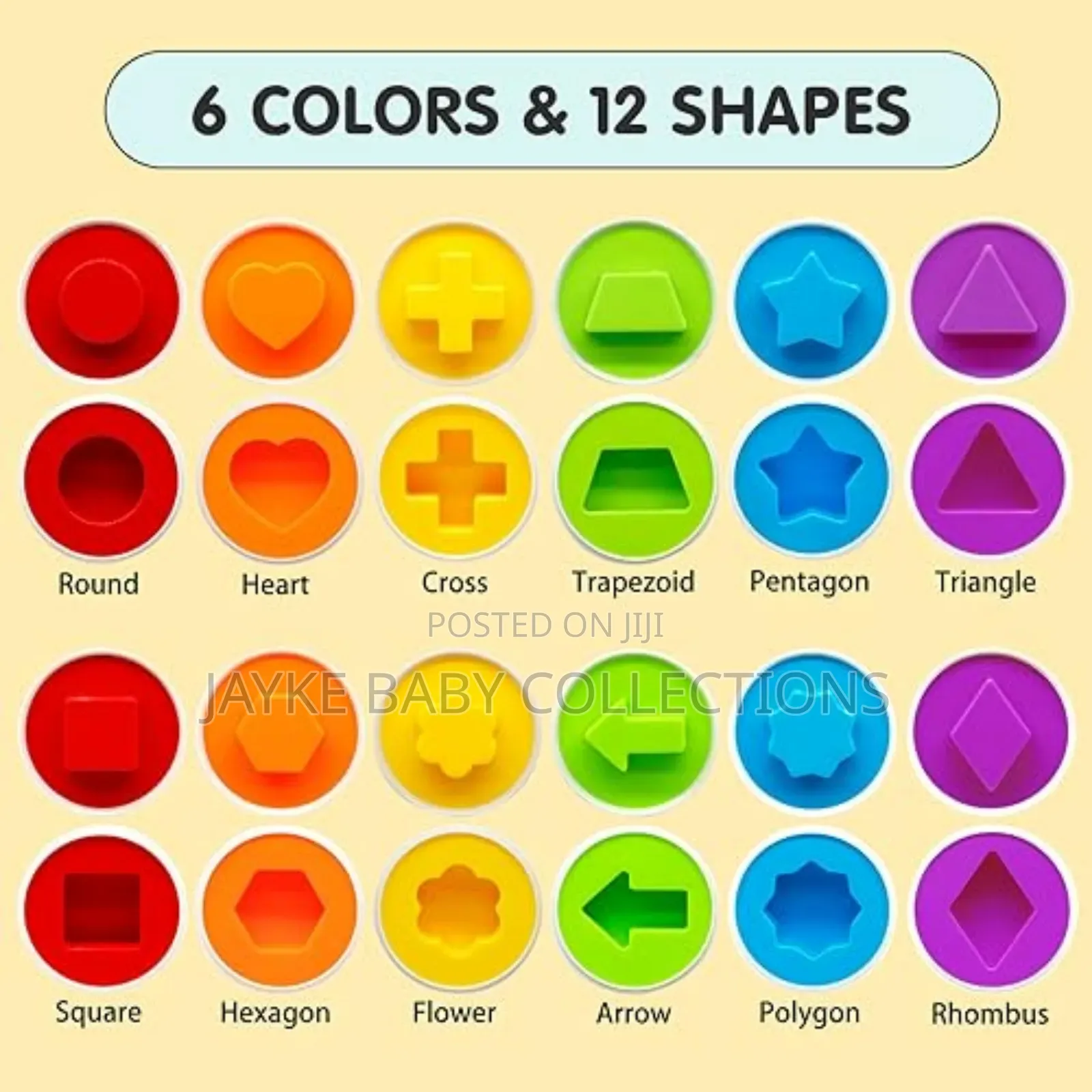 Toddler Shape Color Matching Eggs | Ages 1–4 | Skill Builders