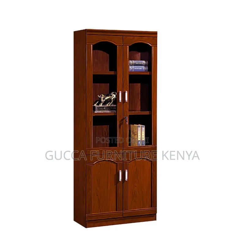 2-door Mahogany Office Filling Cabinet