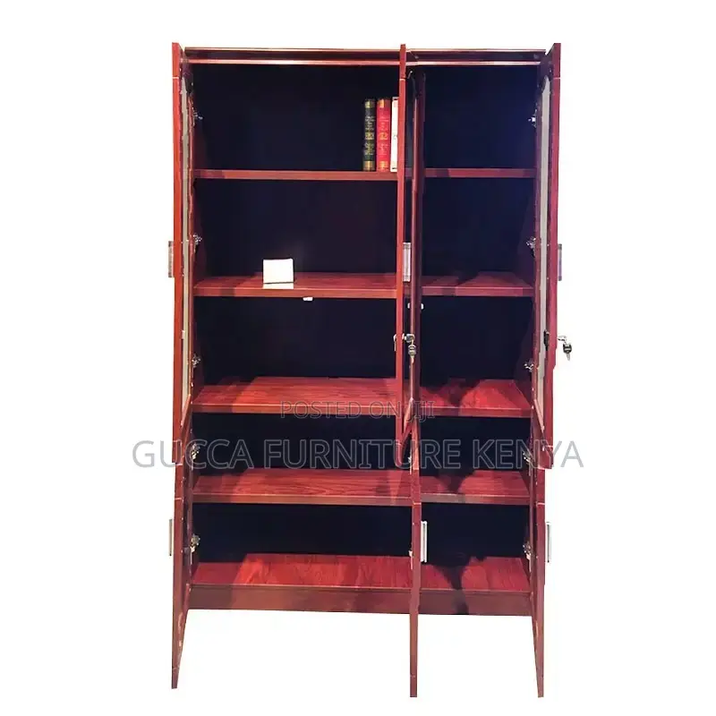 2-door Mahogany Office Filling Cabinet
