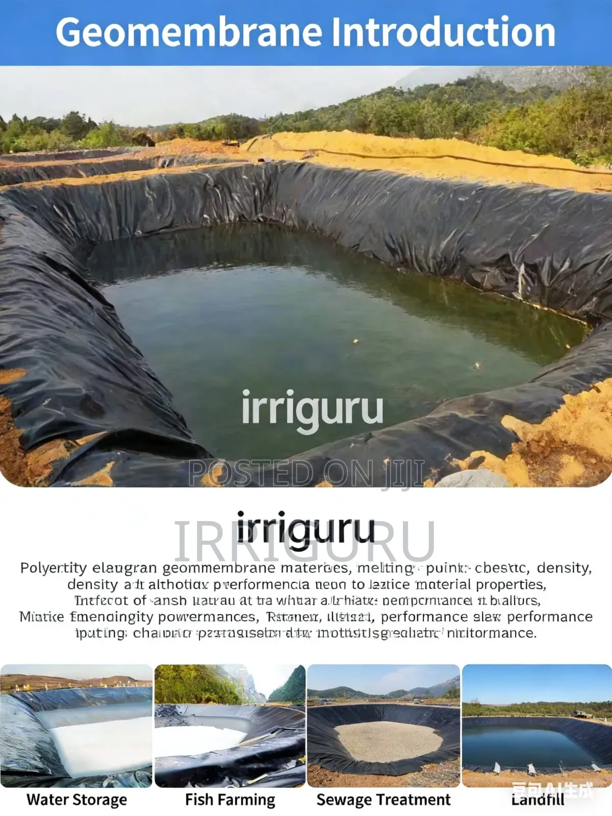 Irriguru☆ Geomembrane