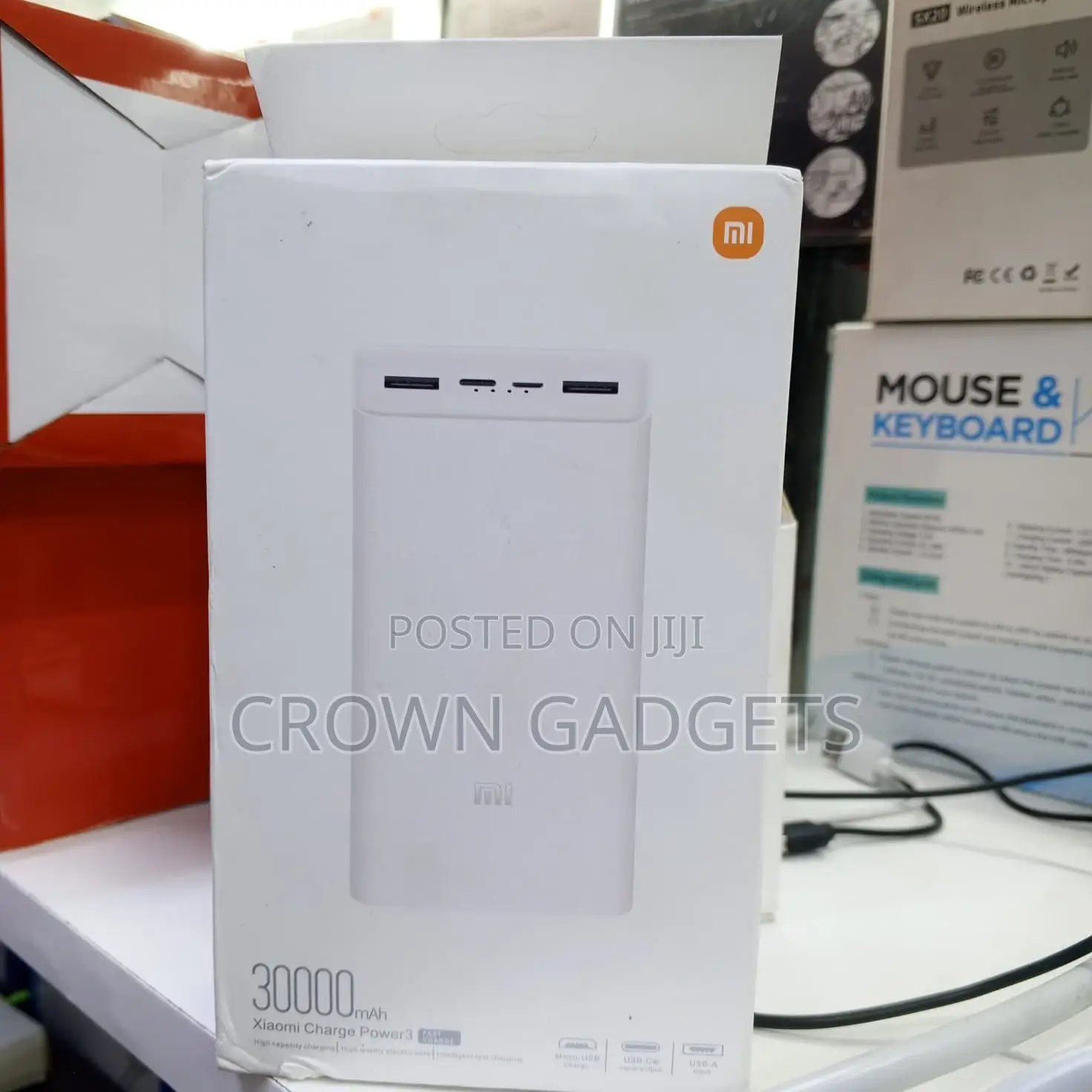 High-Capacity Mi 30000mah Powerbank With Quick Charge Technology