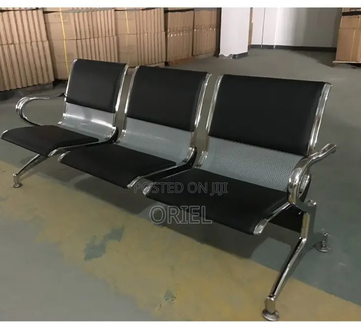 Benches; Upholstered Office Reception Bench – 3 Seater