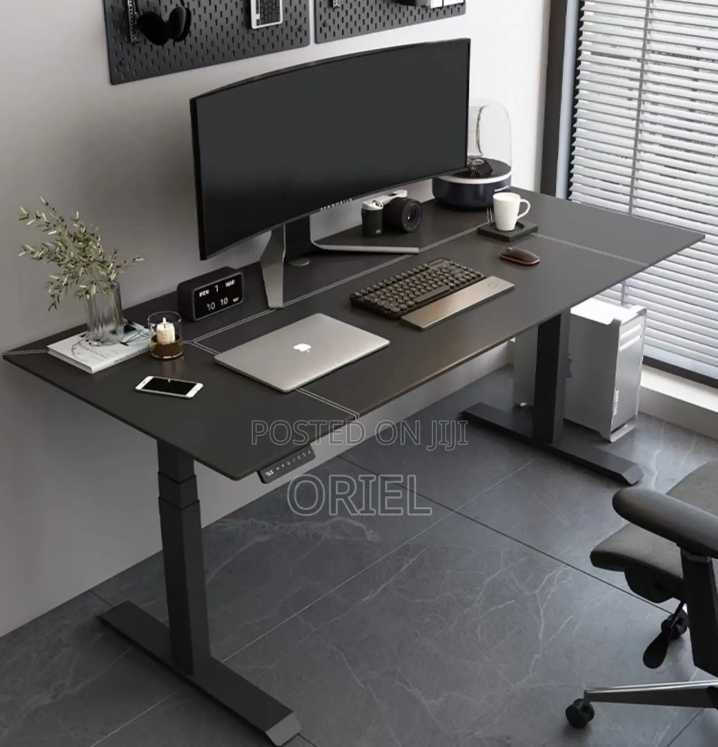 Standing Desk; Motorized Sit-Stand Desk for Home