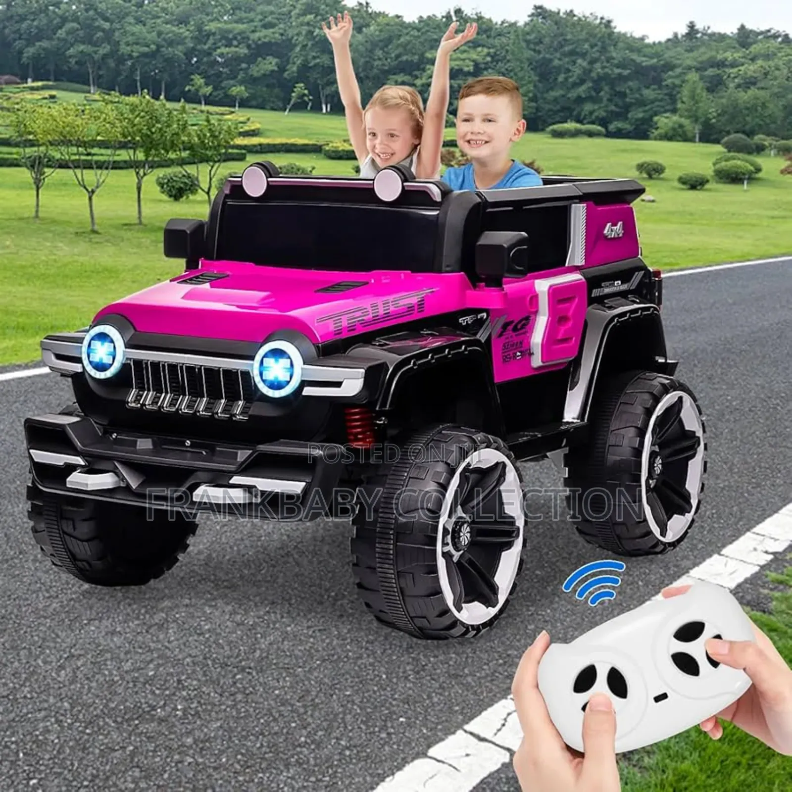 Little Driveway Kids Electric Jeep Car