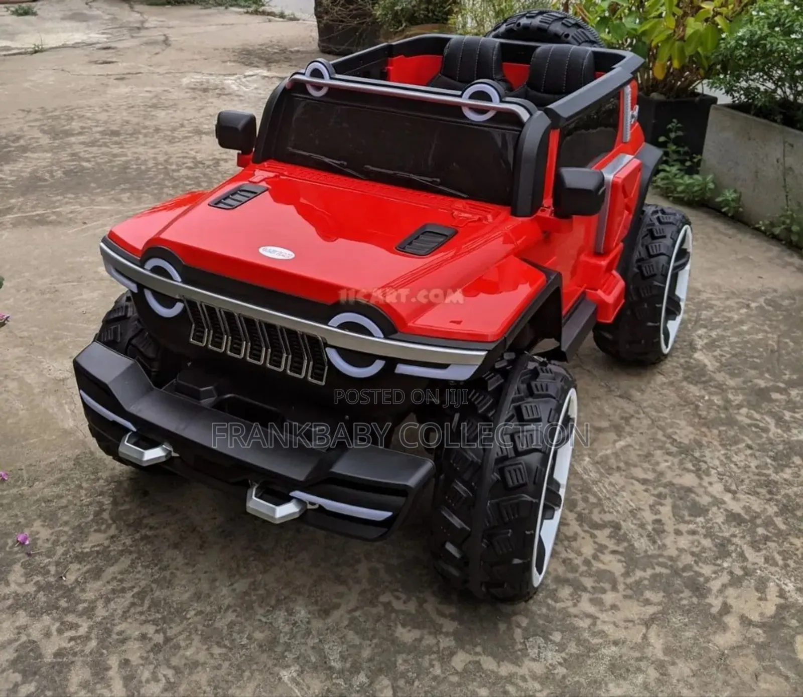 Little Driveway Kids Electric Jeep Car