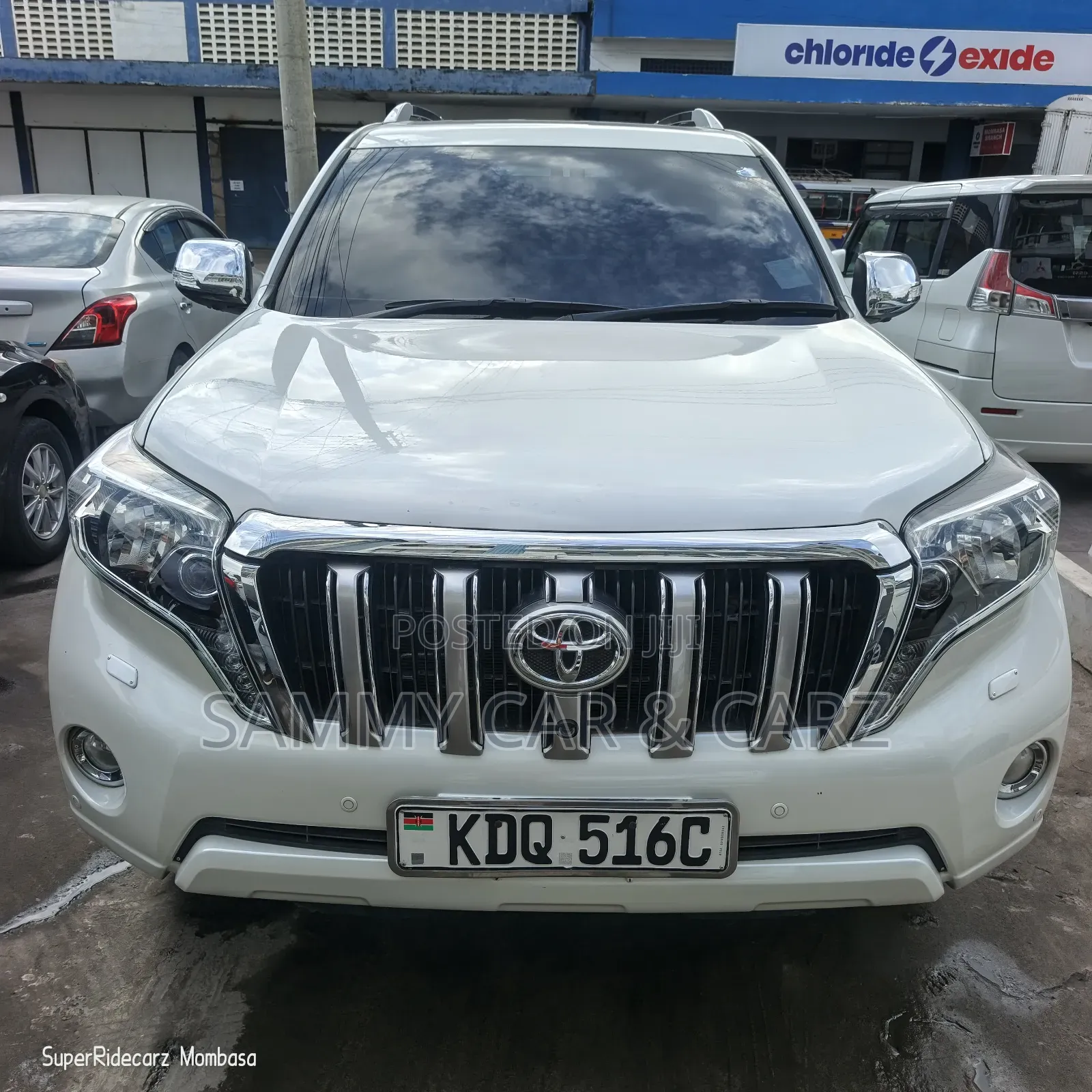 Toyota Land Cruiser Prado 2.7 2017 White