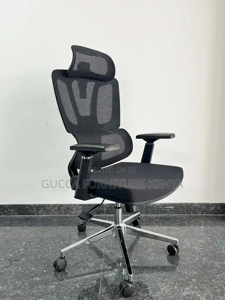 High Back Orthopedic Reclining Desk Chair