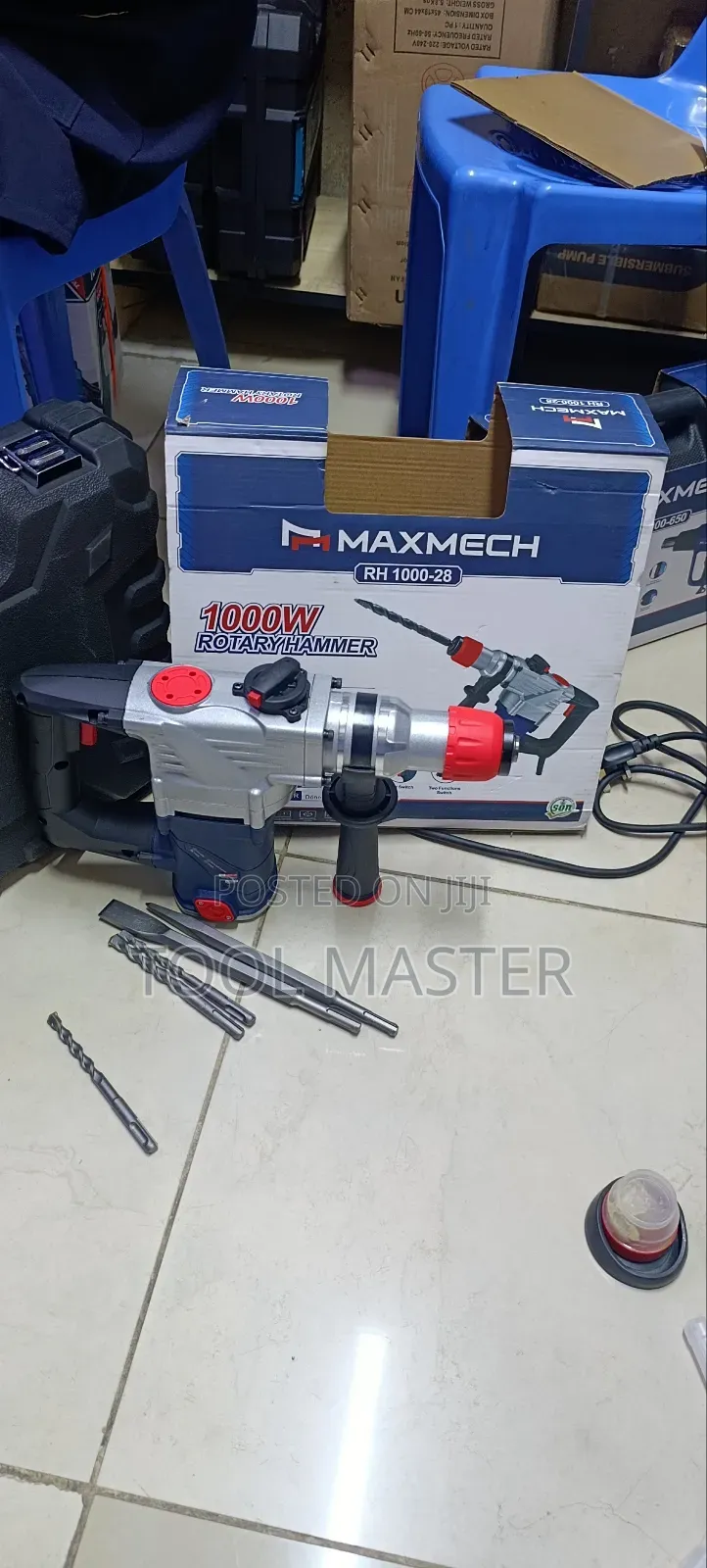 Maxmech 1000watts Rotary Hummer Drill/ 1000watts Router Hummer Drill