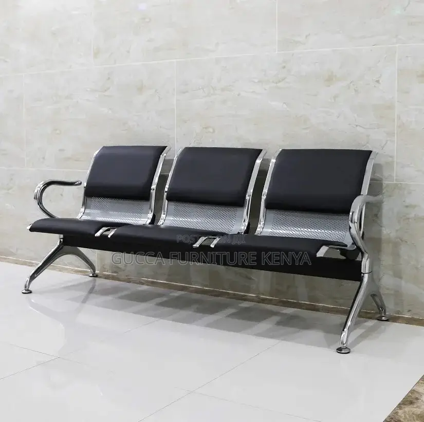 3-link Semi Padded Reception Waiting Bench