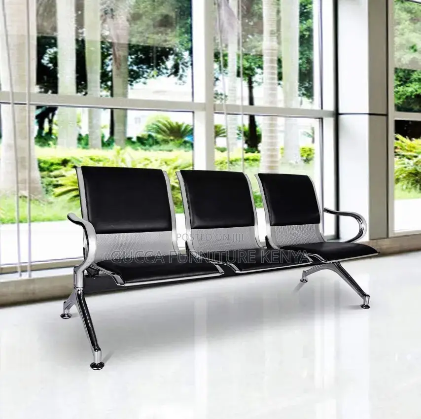 3-link Semi Padded Reception Waiting Bench