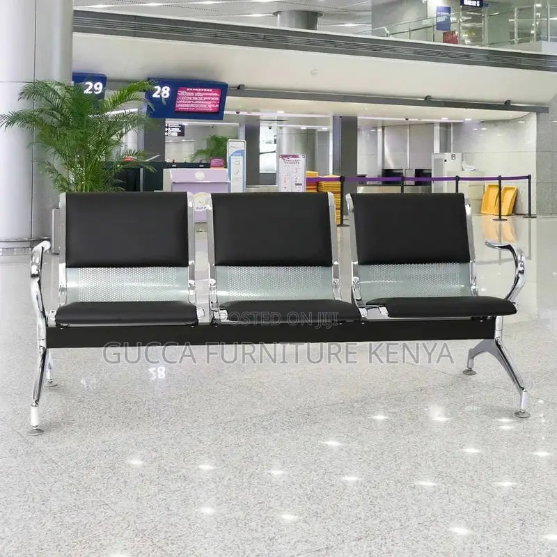 3-link Semi Padded Reception Waiting Bench
