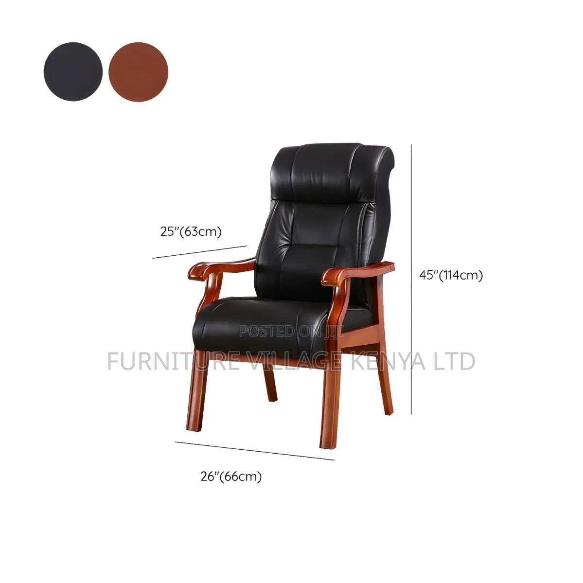 Office Guest Chairs: Bliss Executive Office Visitor Seat