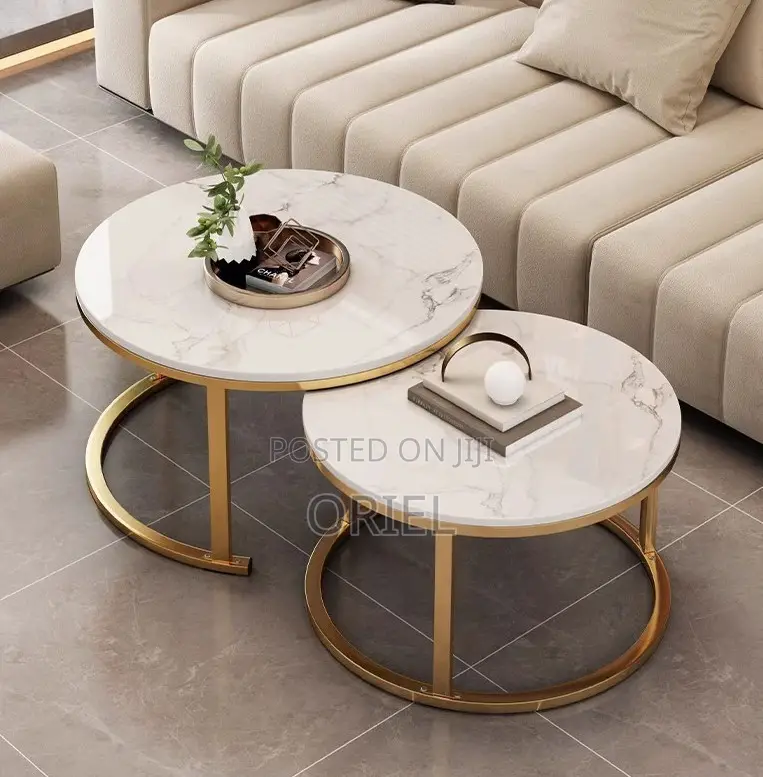 Coffee Tables; Designer Marble Coffee Tables for Home – Pair