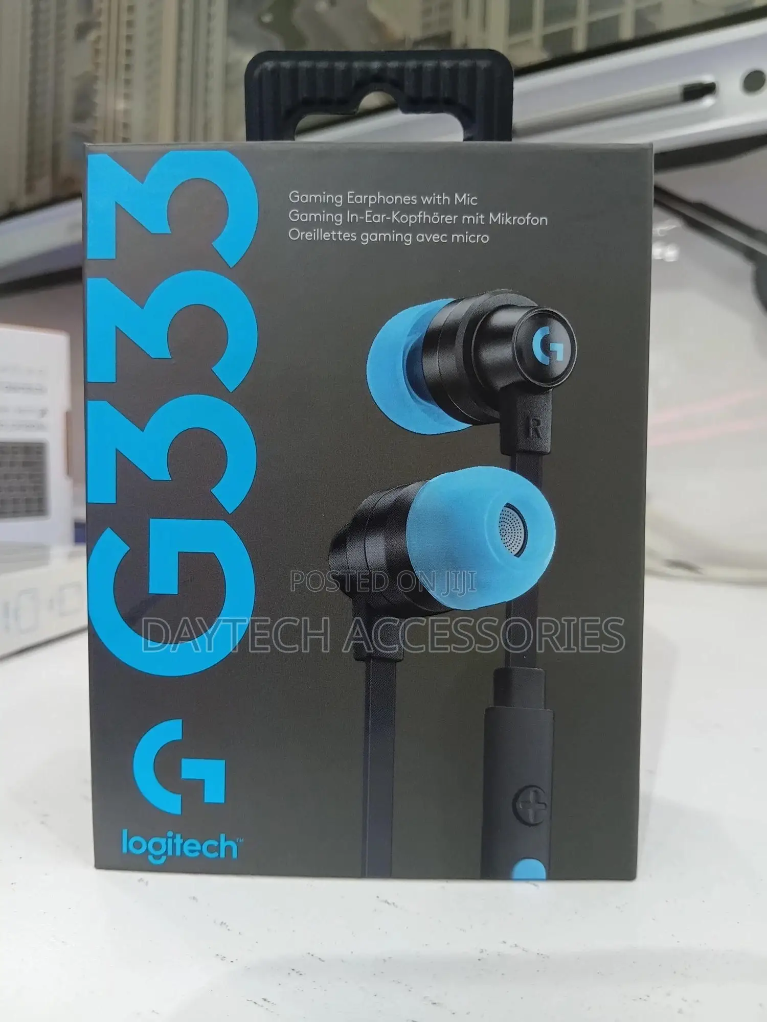 Logitech G333 Wired Gaming Earphones With Mic Dual Drivers