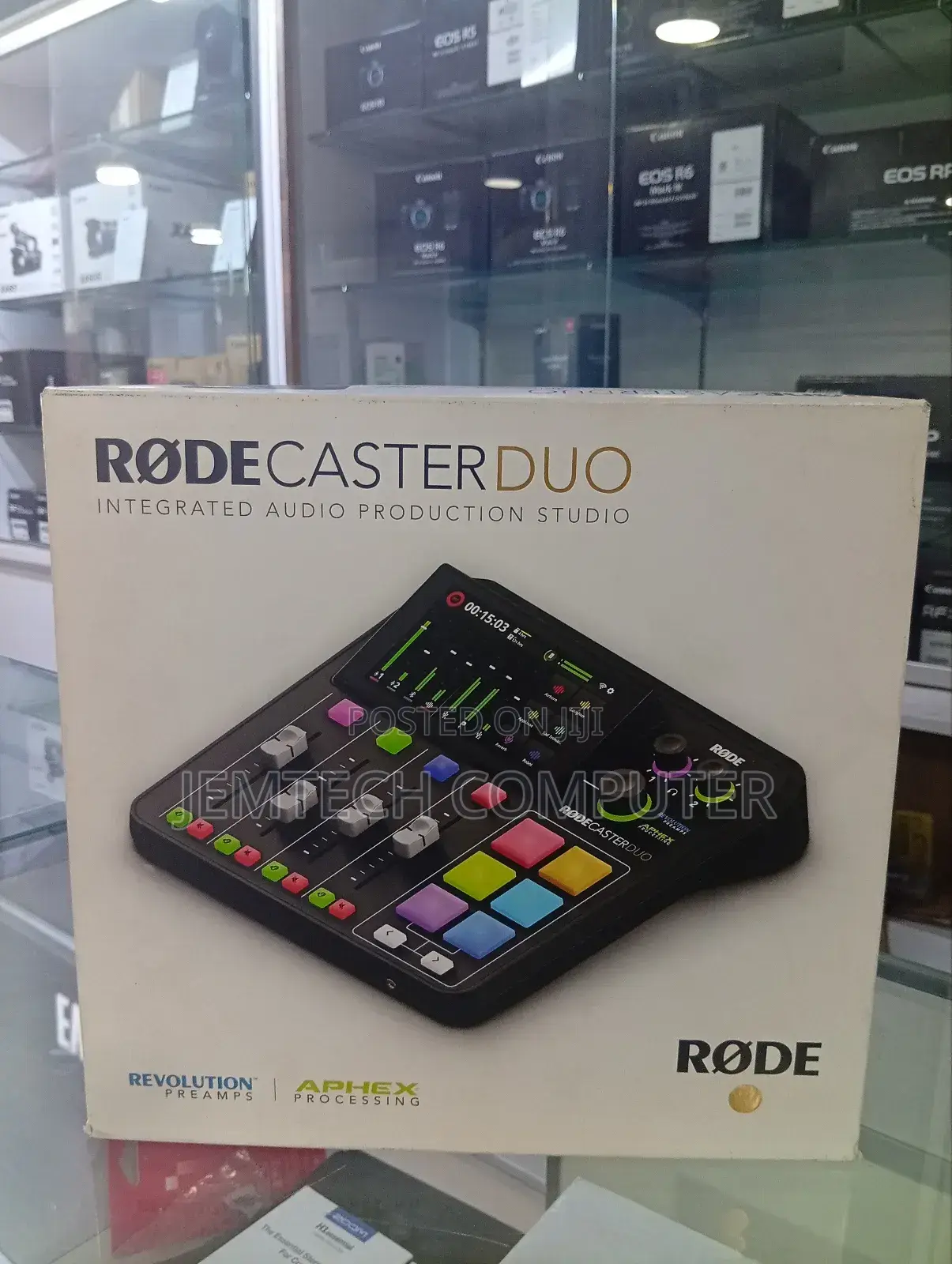 Rode Rodecaster Duo Integrated Audio Production Studio (Black)