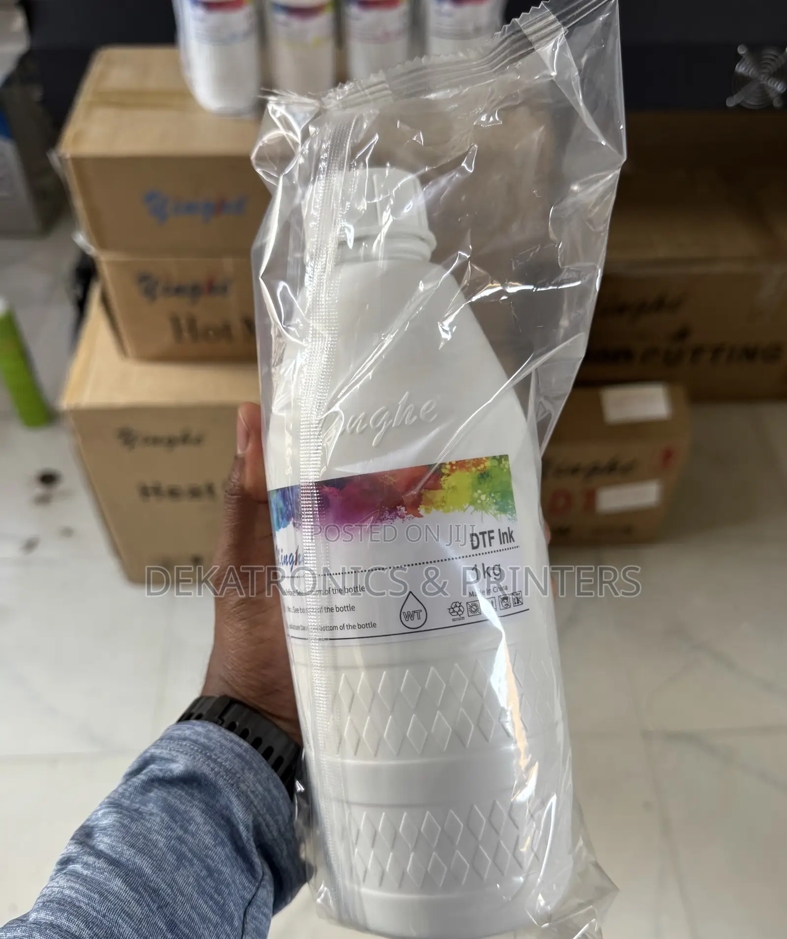 Yinghe 1 Litre Xp600 White DTF Ink