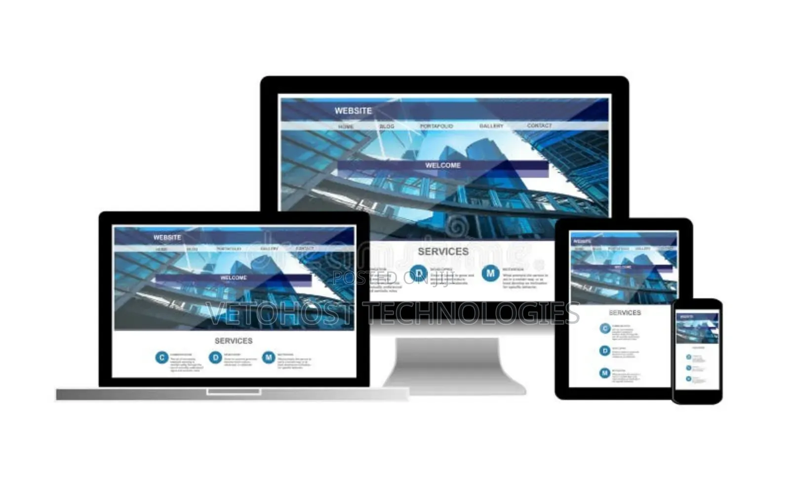 Business Website - Get Your E-Commerce Online + Free Domain + Hosting