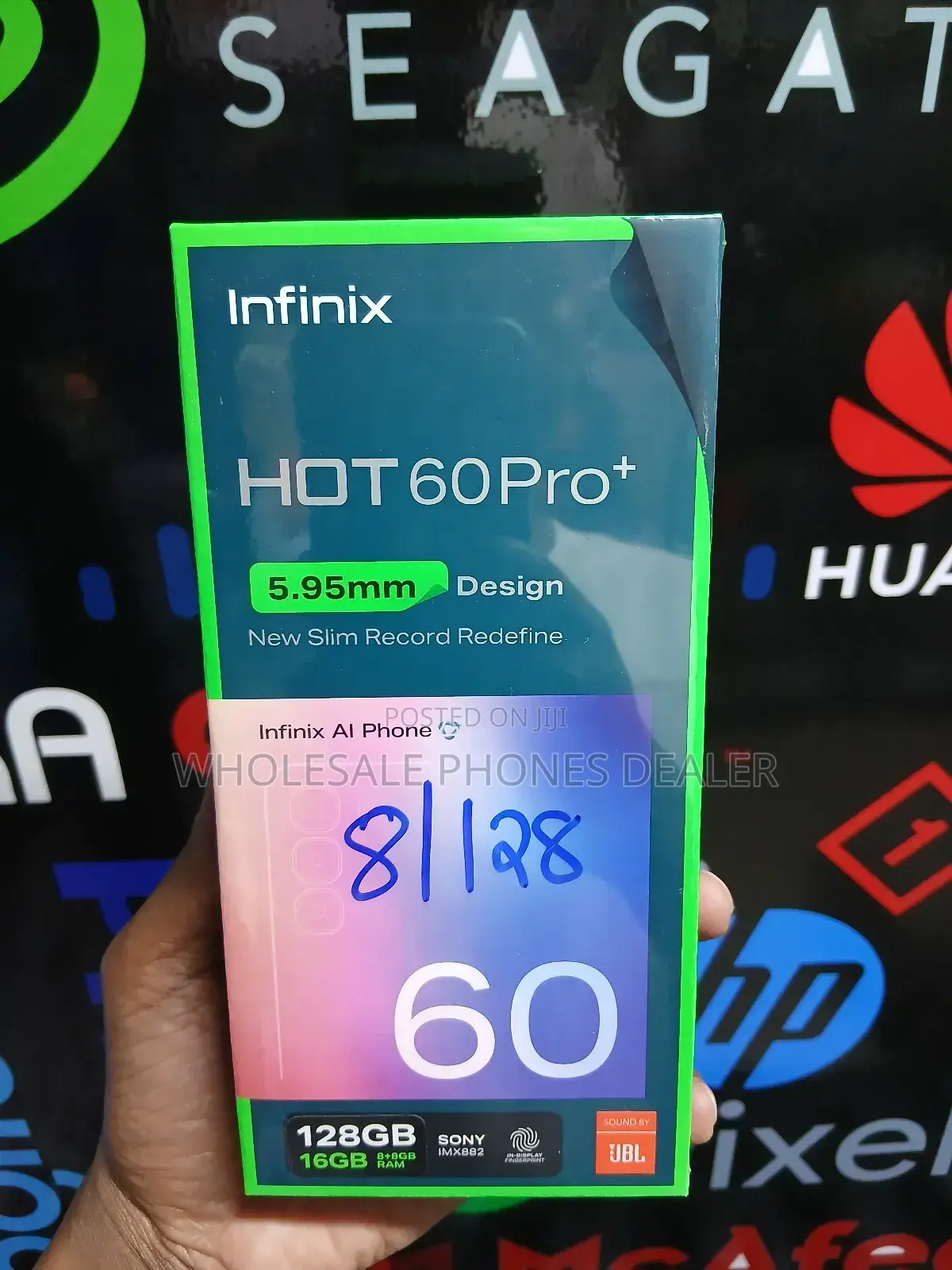 New Infinix Hot 60 Pro+ 128 GB Black