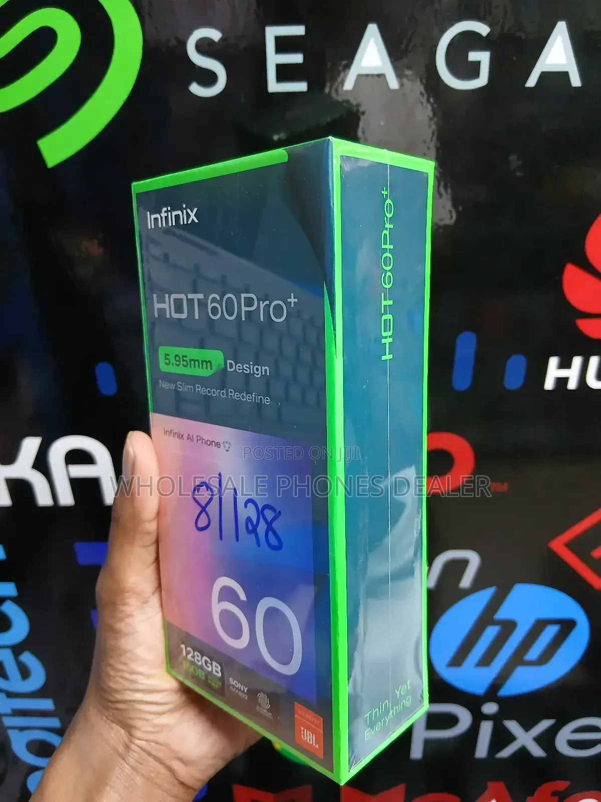 New Infinix Hot 60 Pro+ 128 GB Black